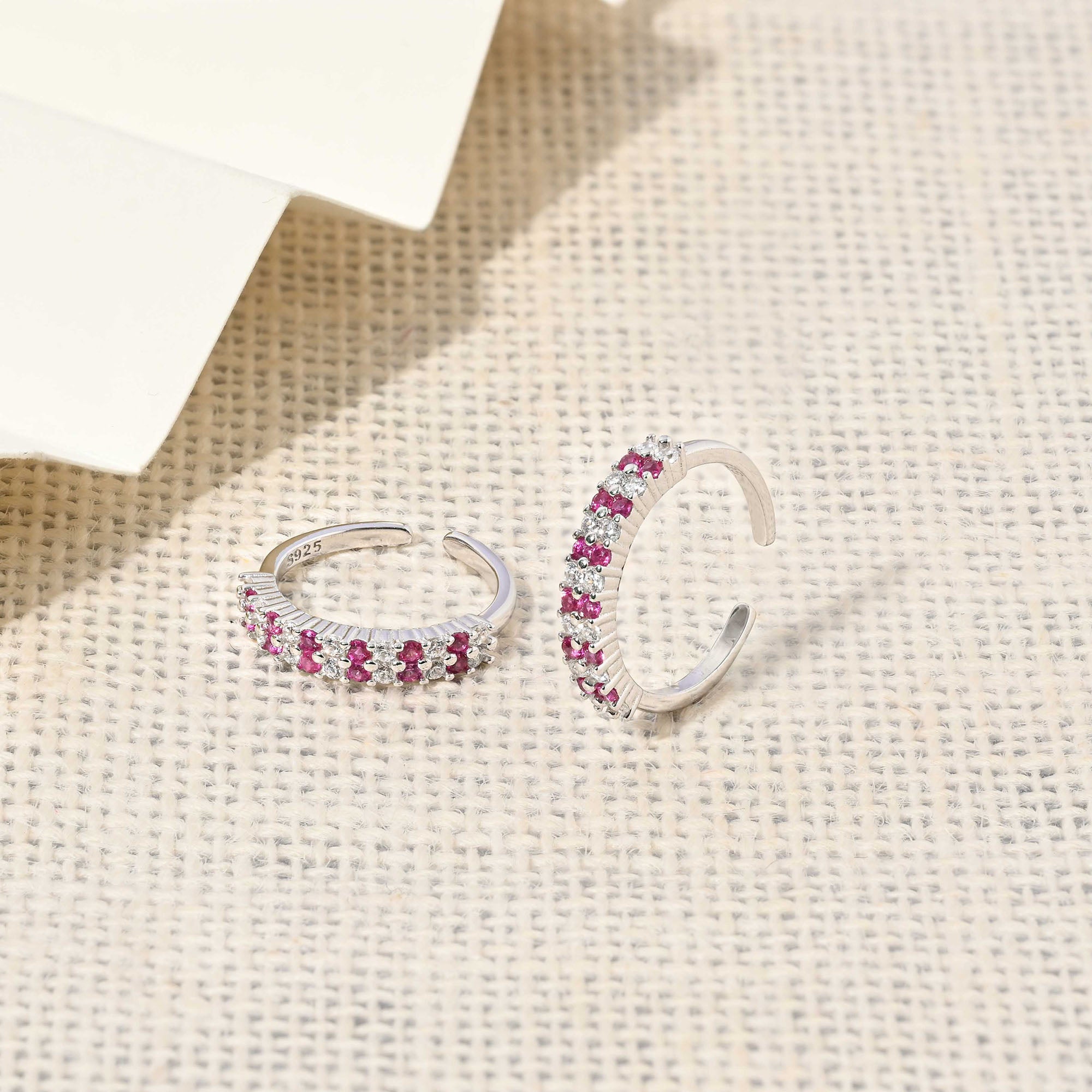 Rosé Luxe Silver Toe Ring