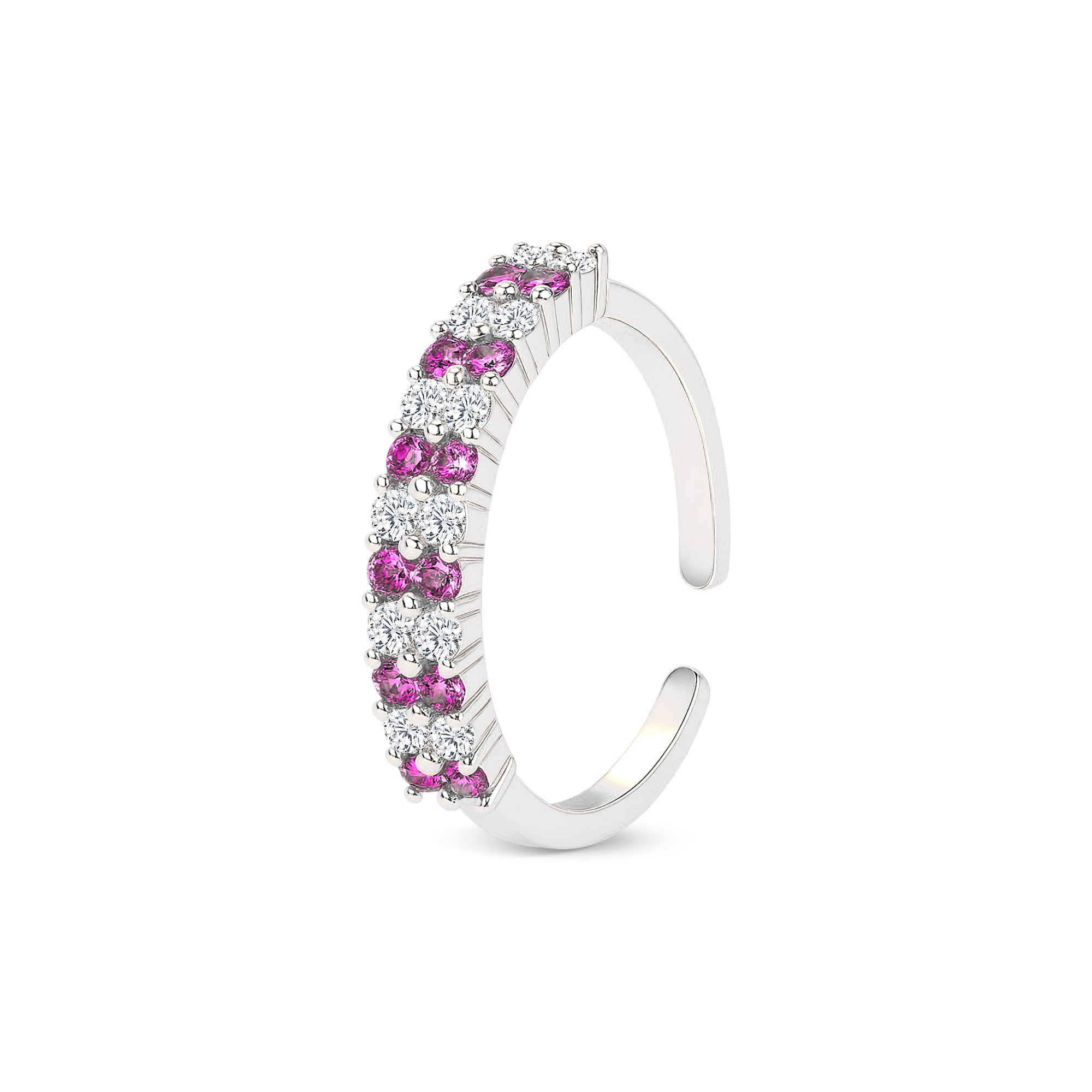 Rosé Luxe Silver Toe Ring