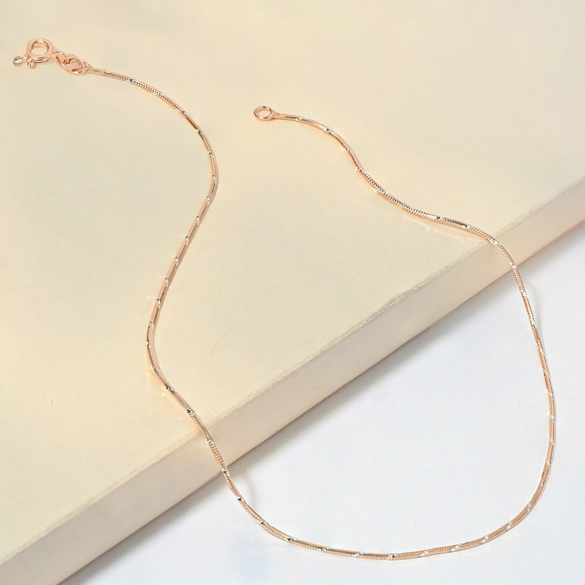 Twilight Shine Silver Anklet