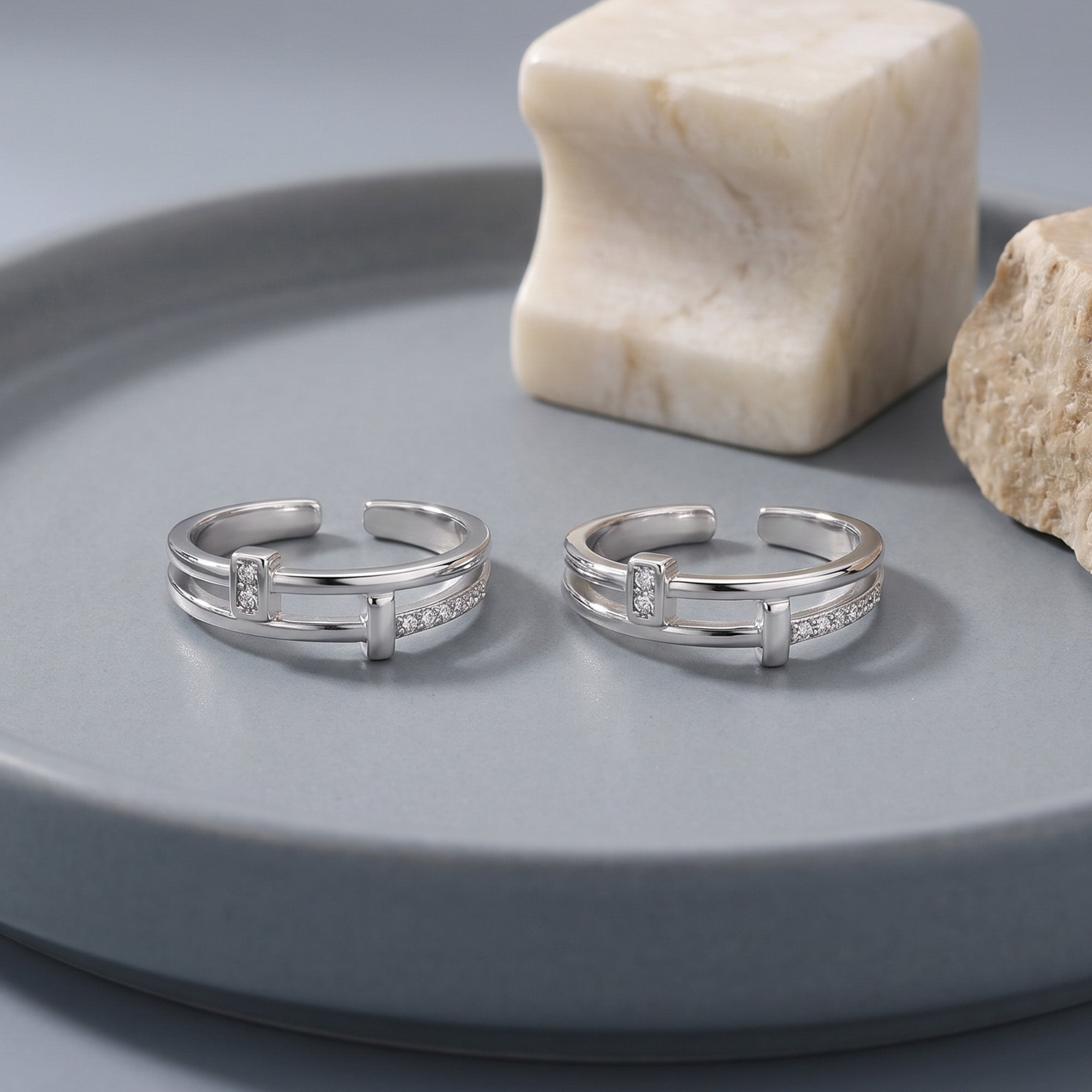 Verona Silver Toe Ring