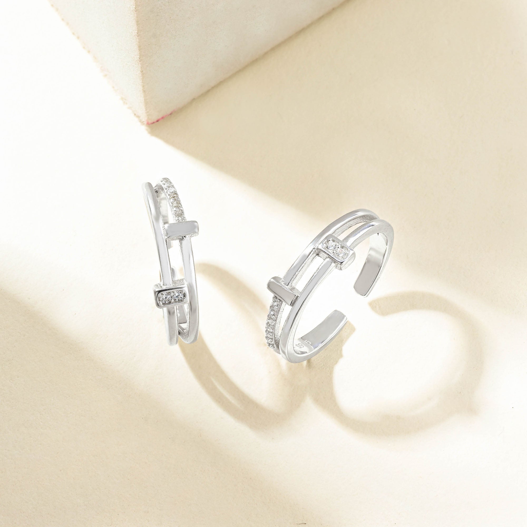 Verona Silver Toe Ring