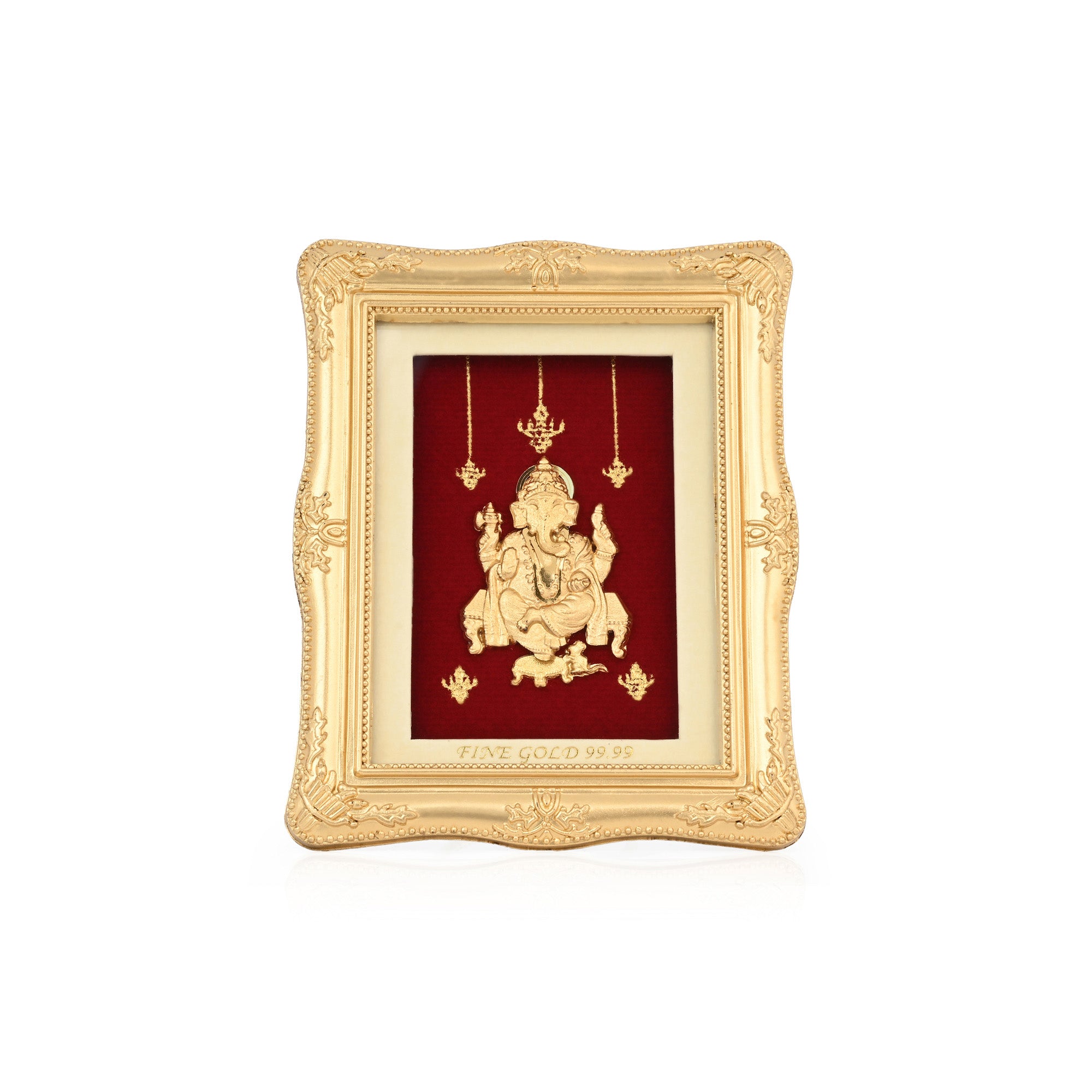 24K Gold Foil Ganesha Frame