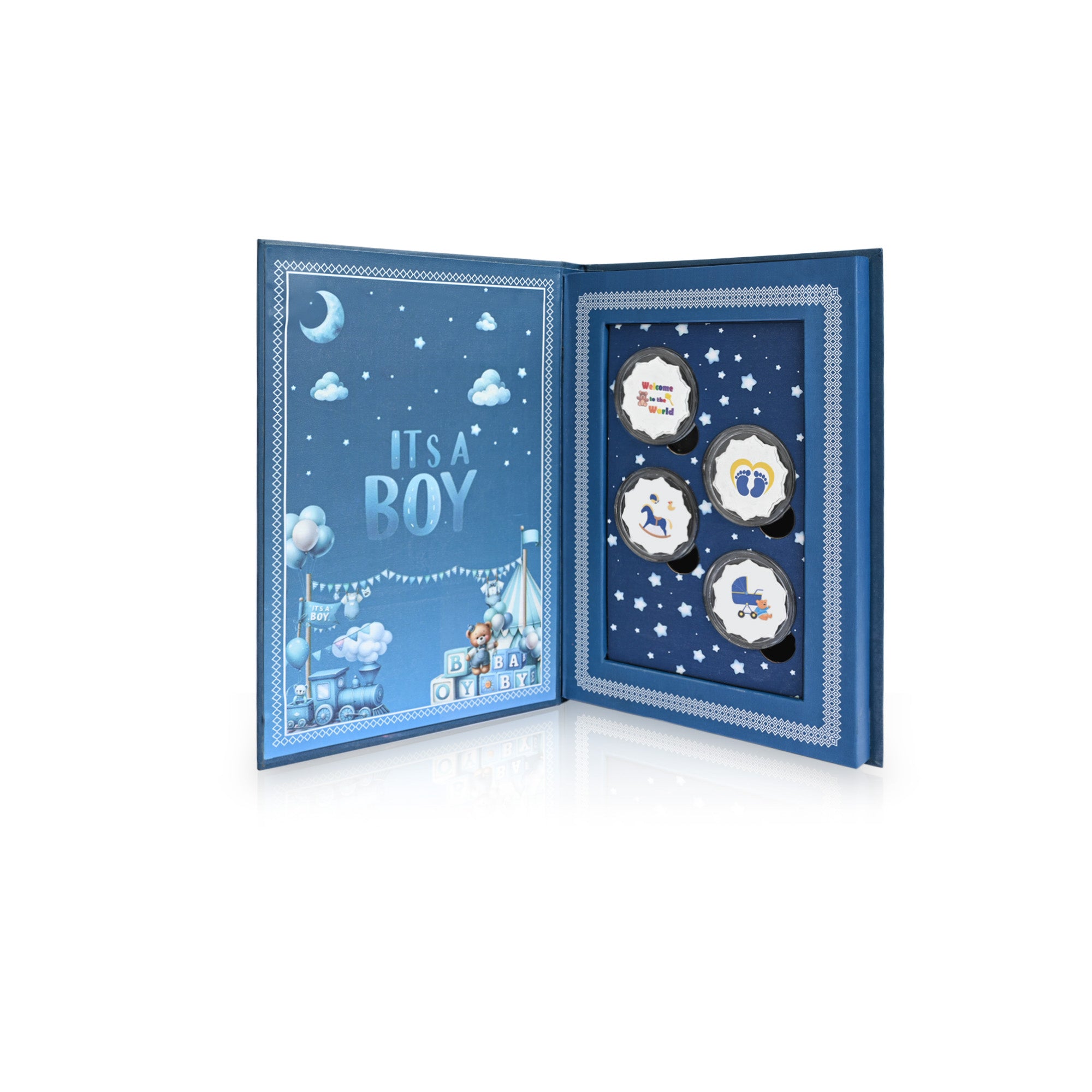 Baby Shower 999 Silver Coin Gift Set (4 Coins)