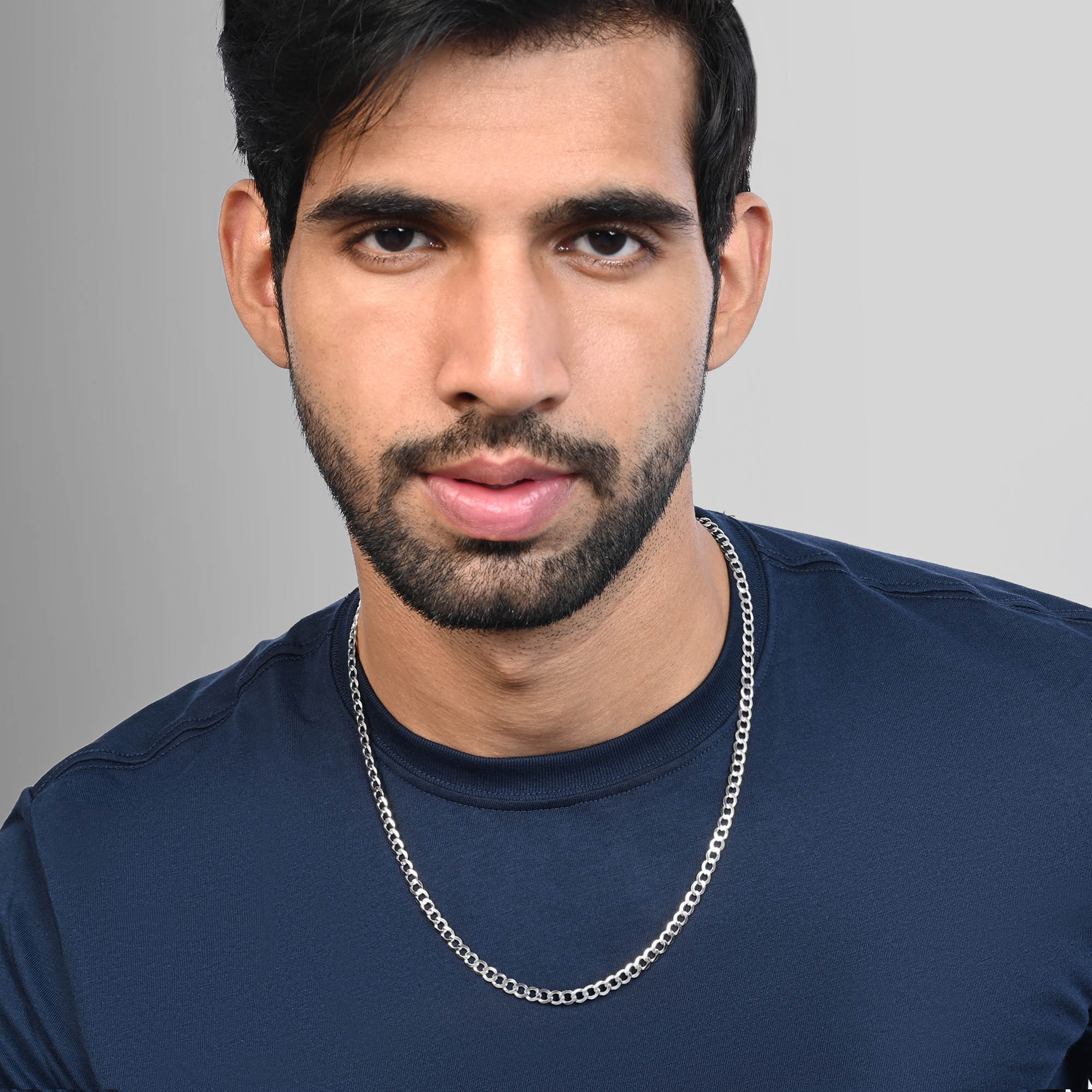 Classic Curb Silver Chain