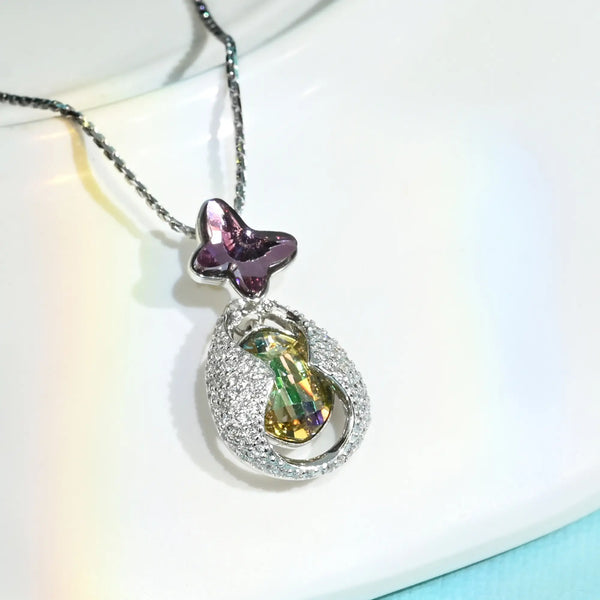 Butterfly Prism Necklace