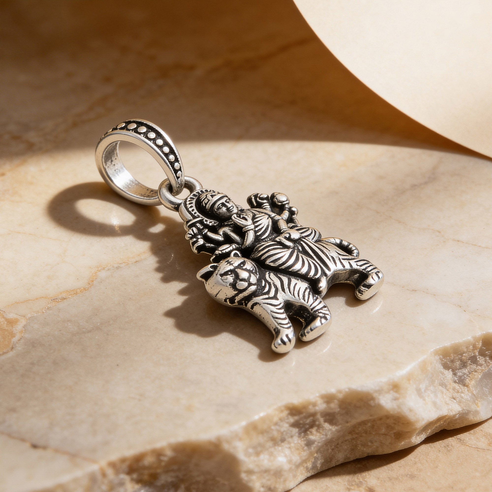 Durga Maa Tiger Pendant