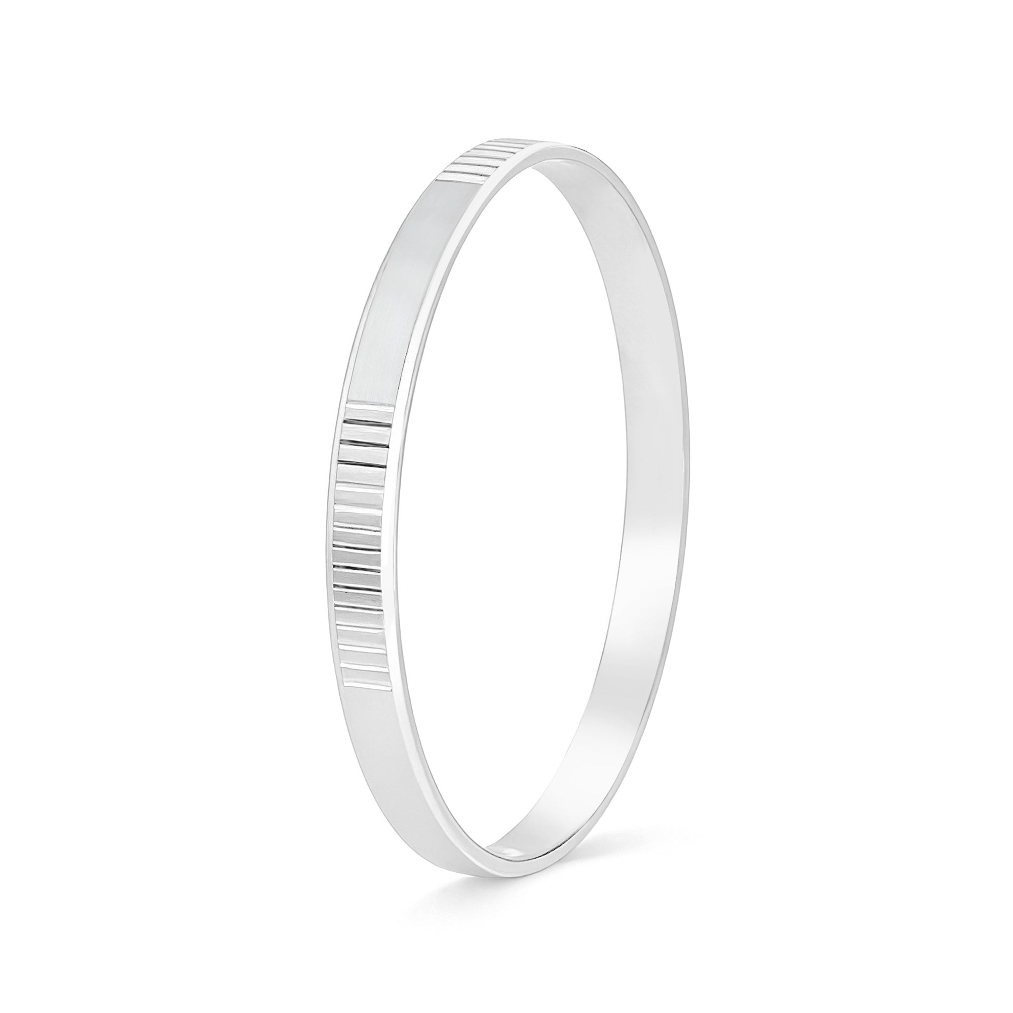 Linear Textured Men's Kada