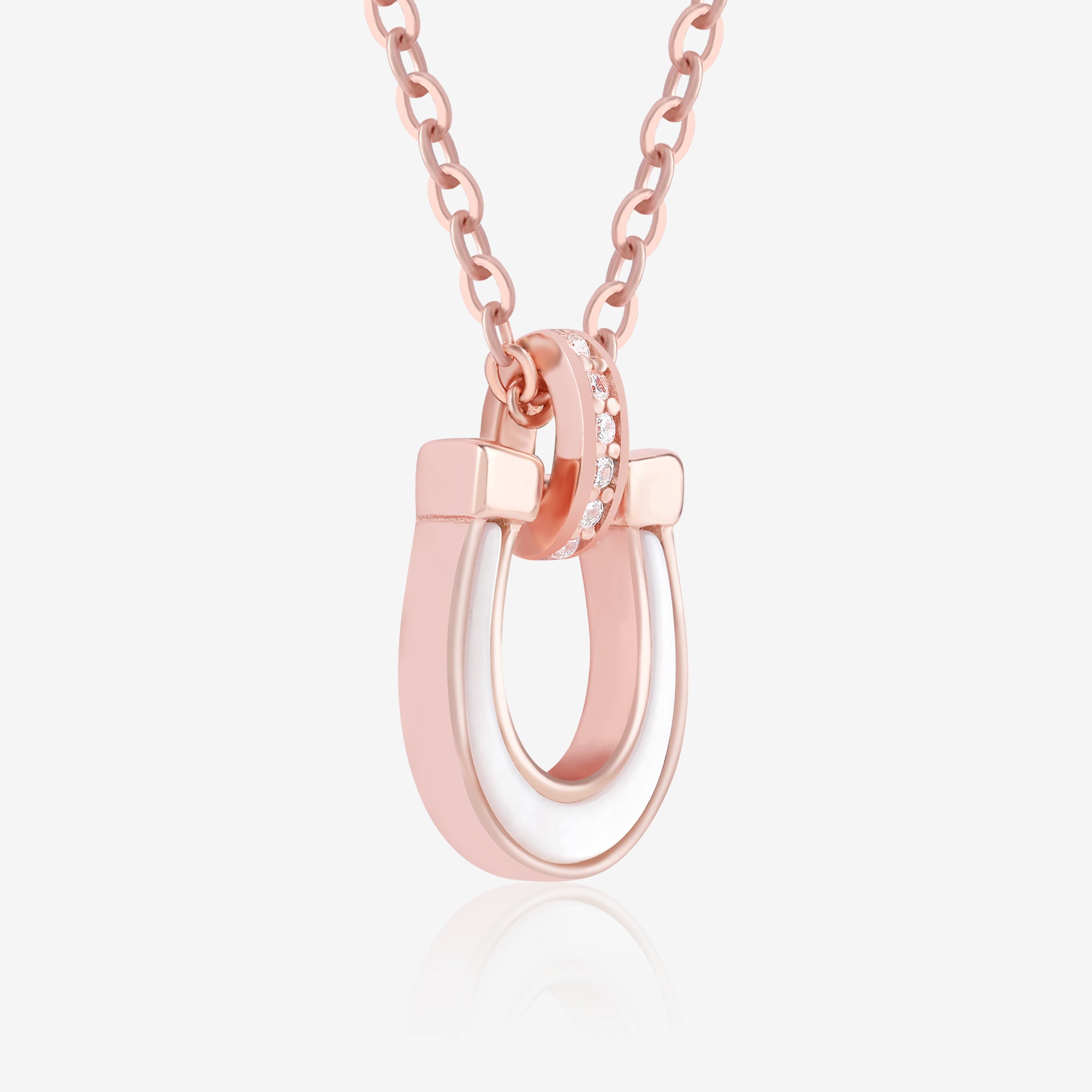 Horseshoe Pendant Necklace