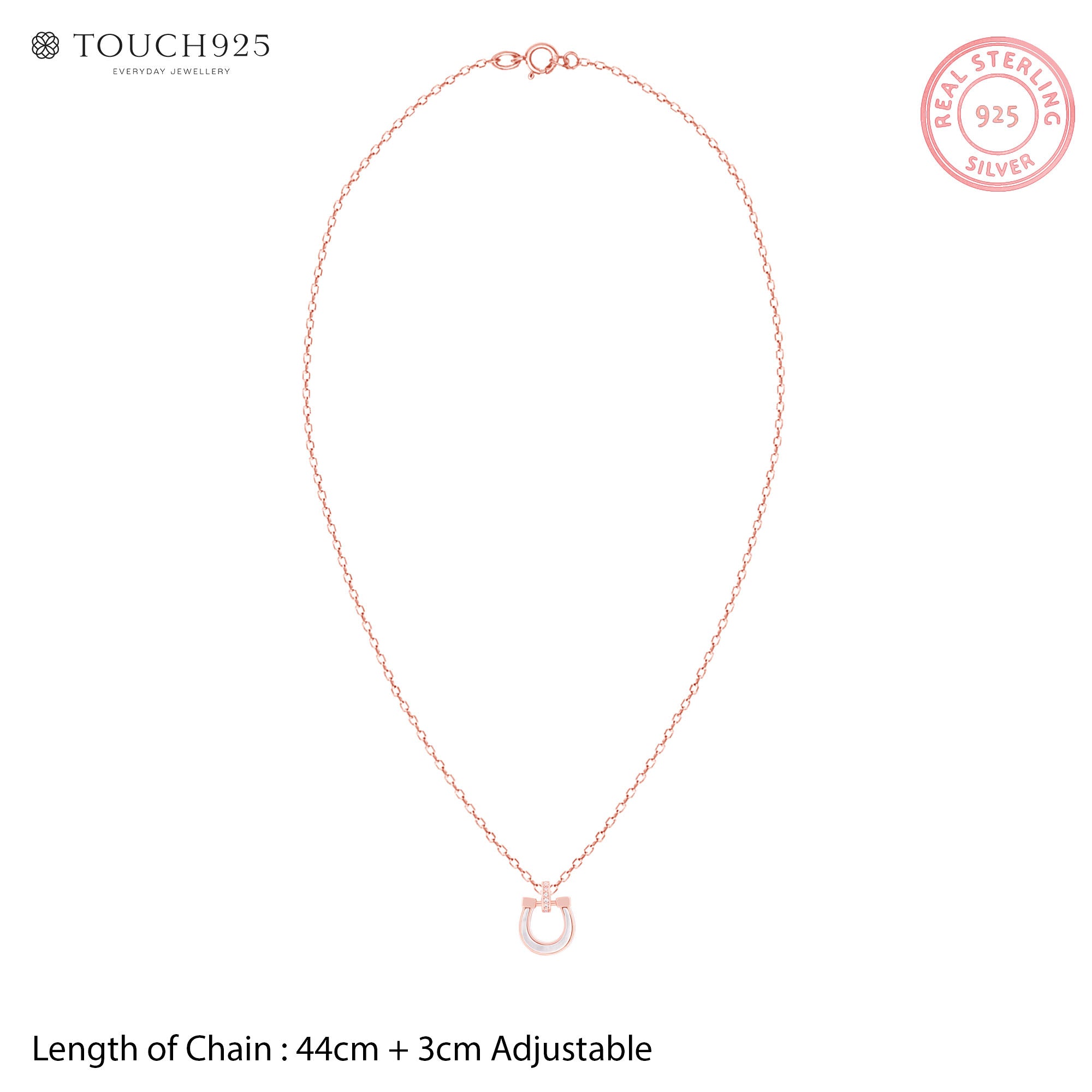 Horseshoe Pendant Necklace