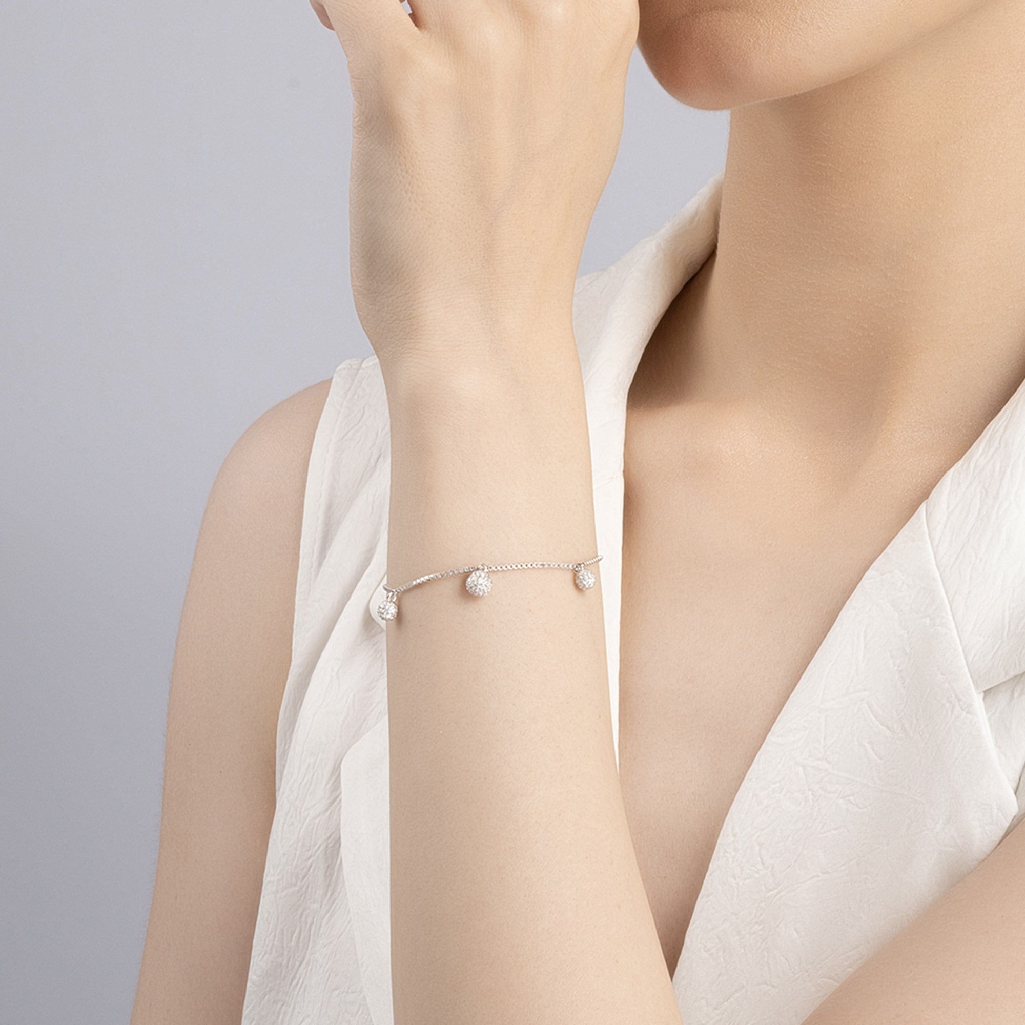 silver bracelet