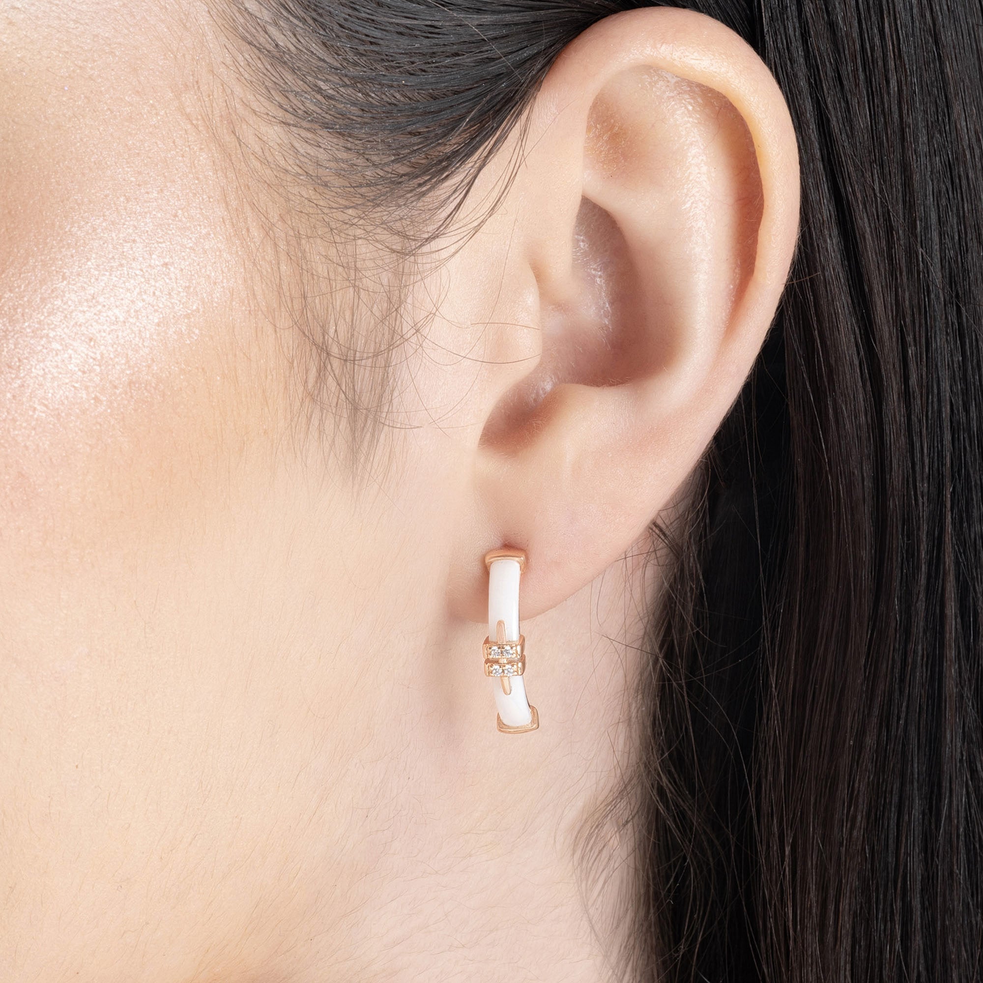 silver earring