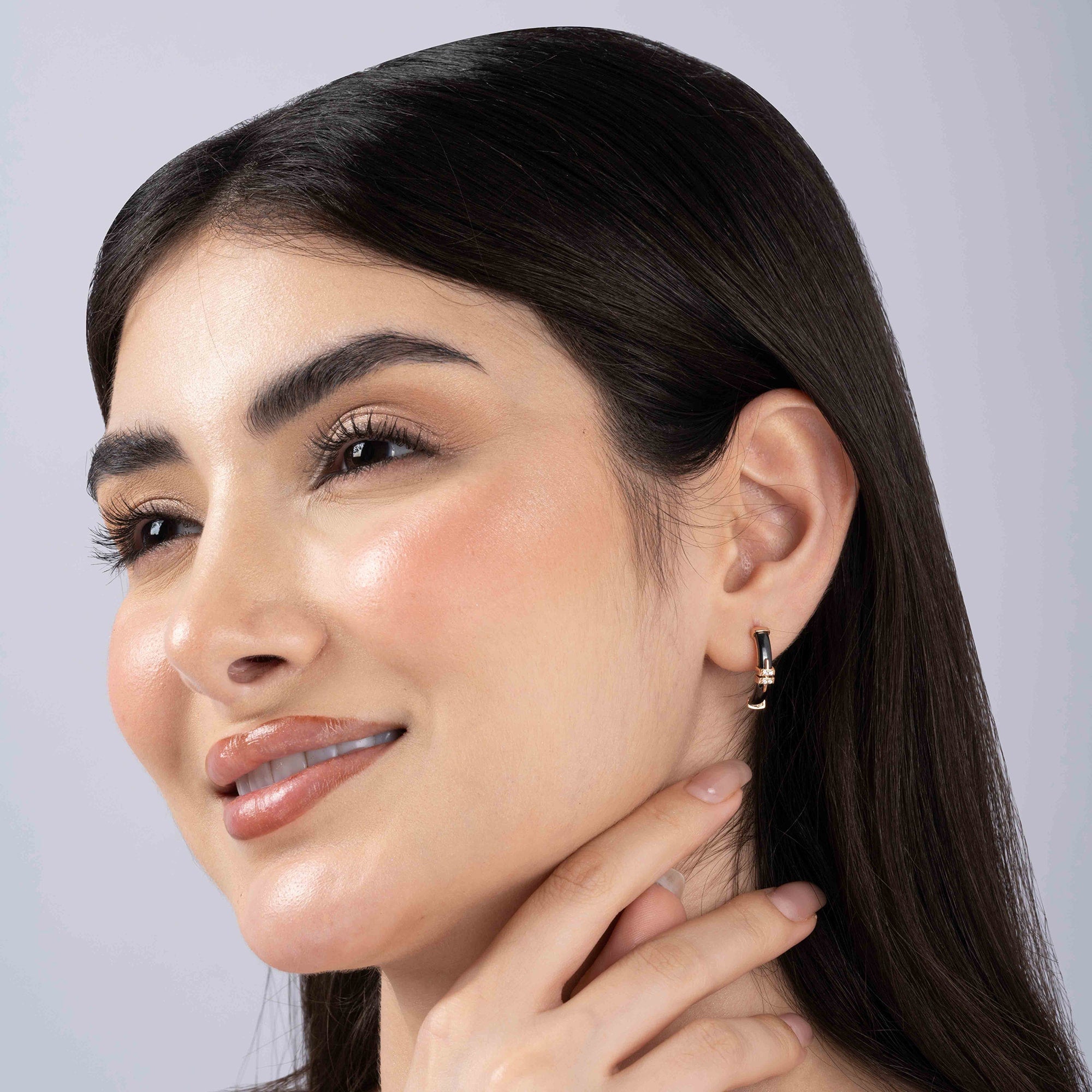 silver earring