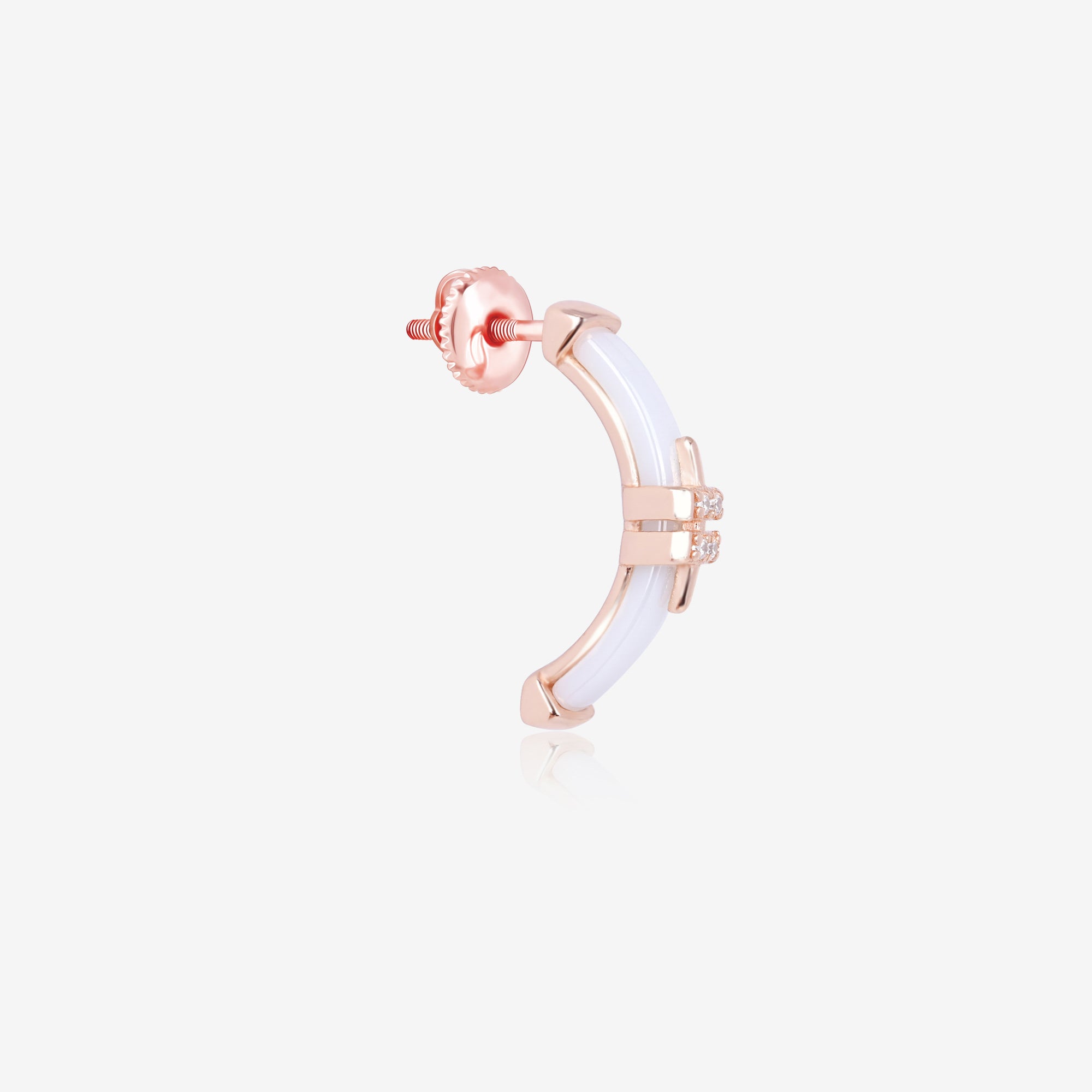 silver earring