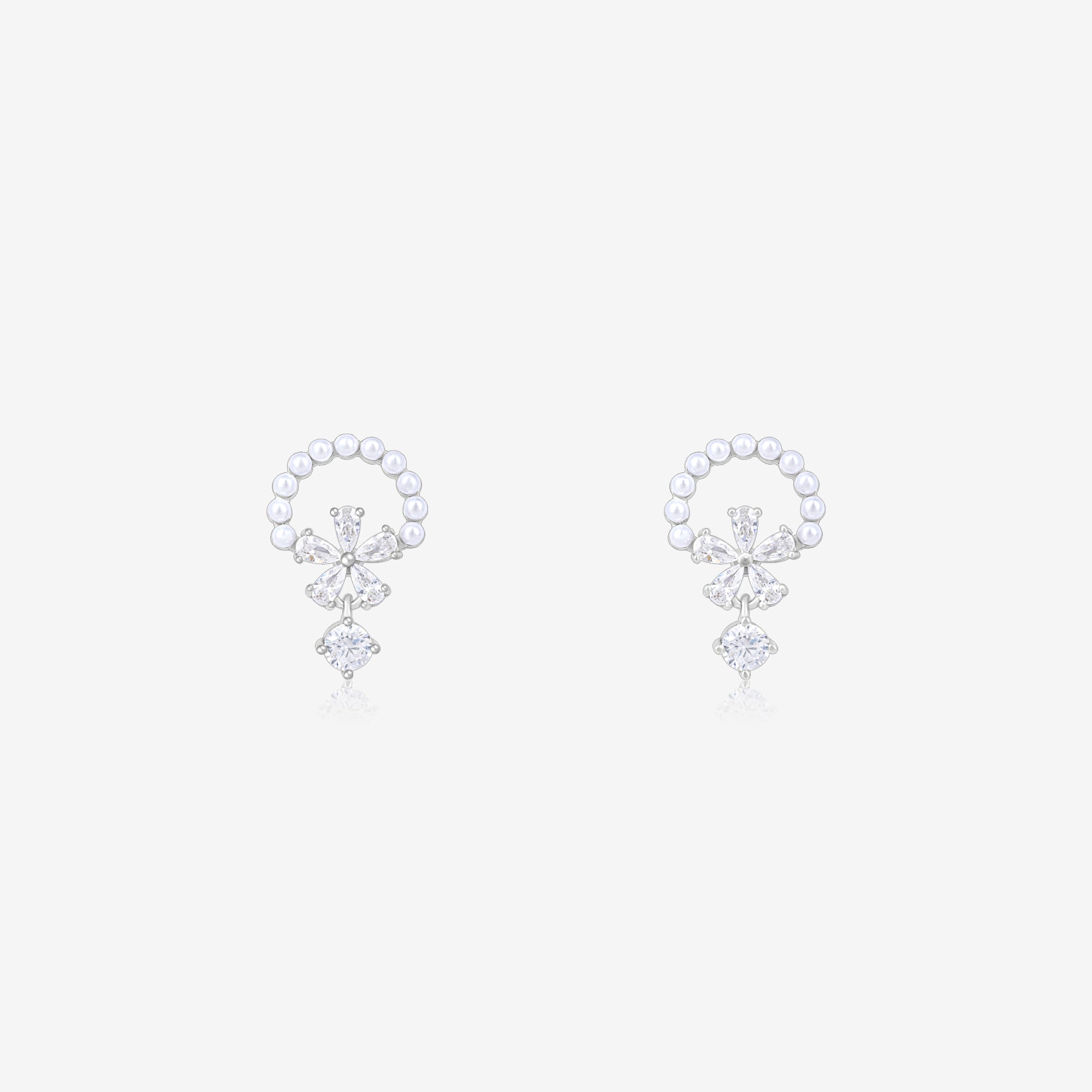silver earrings for women
