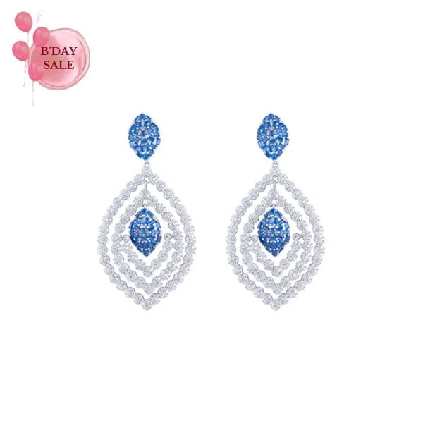 Blue Azure Radiance Dangler - Touch925