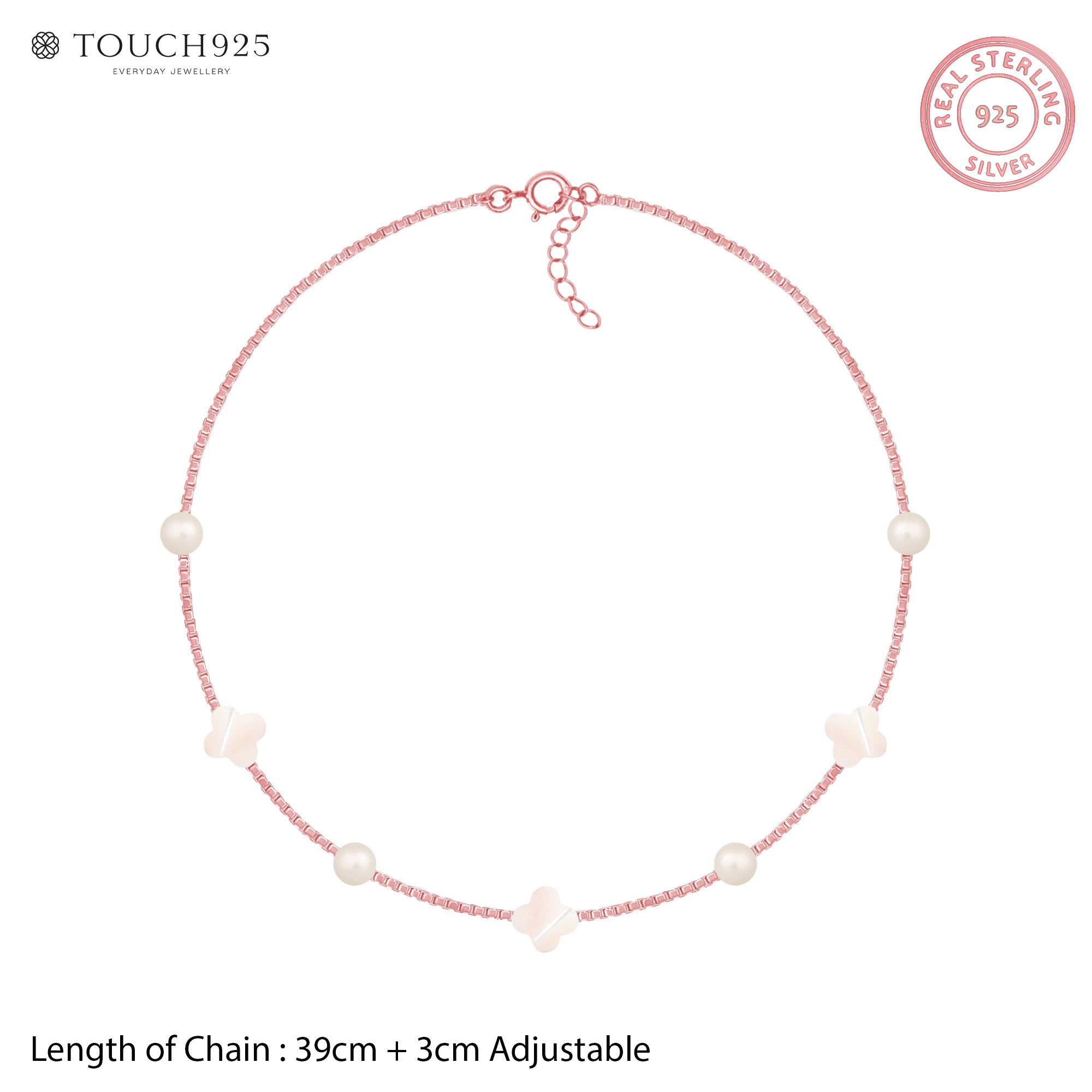 Flowers & Pearls Necklace