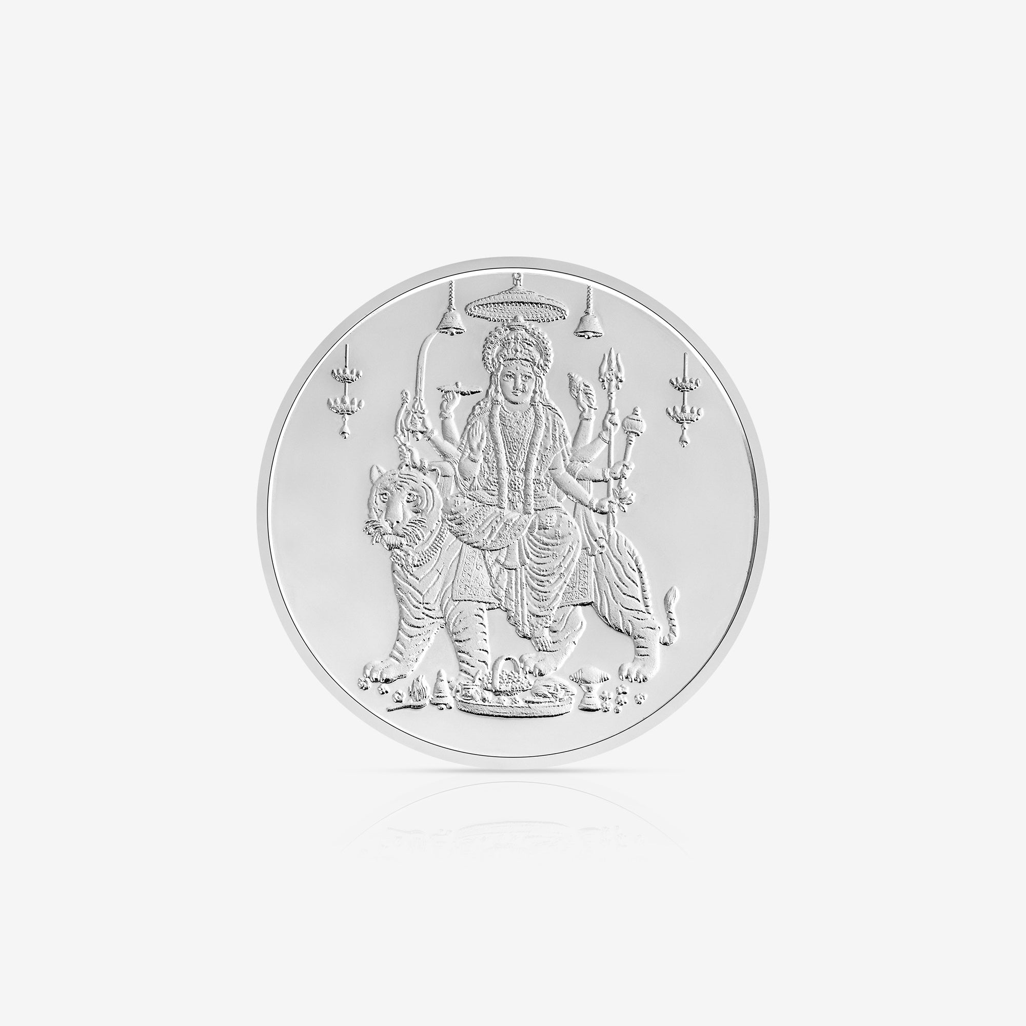 Pure 999 Silver 10g Durga Maa Coin