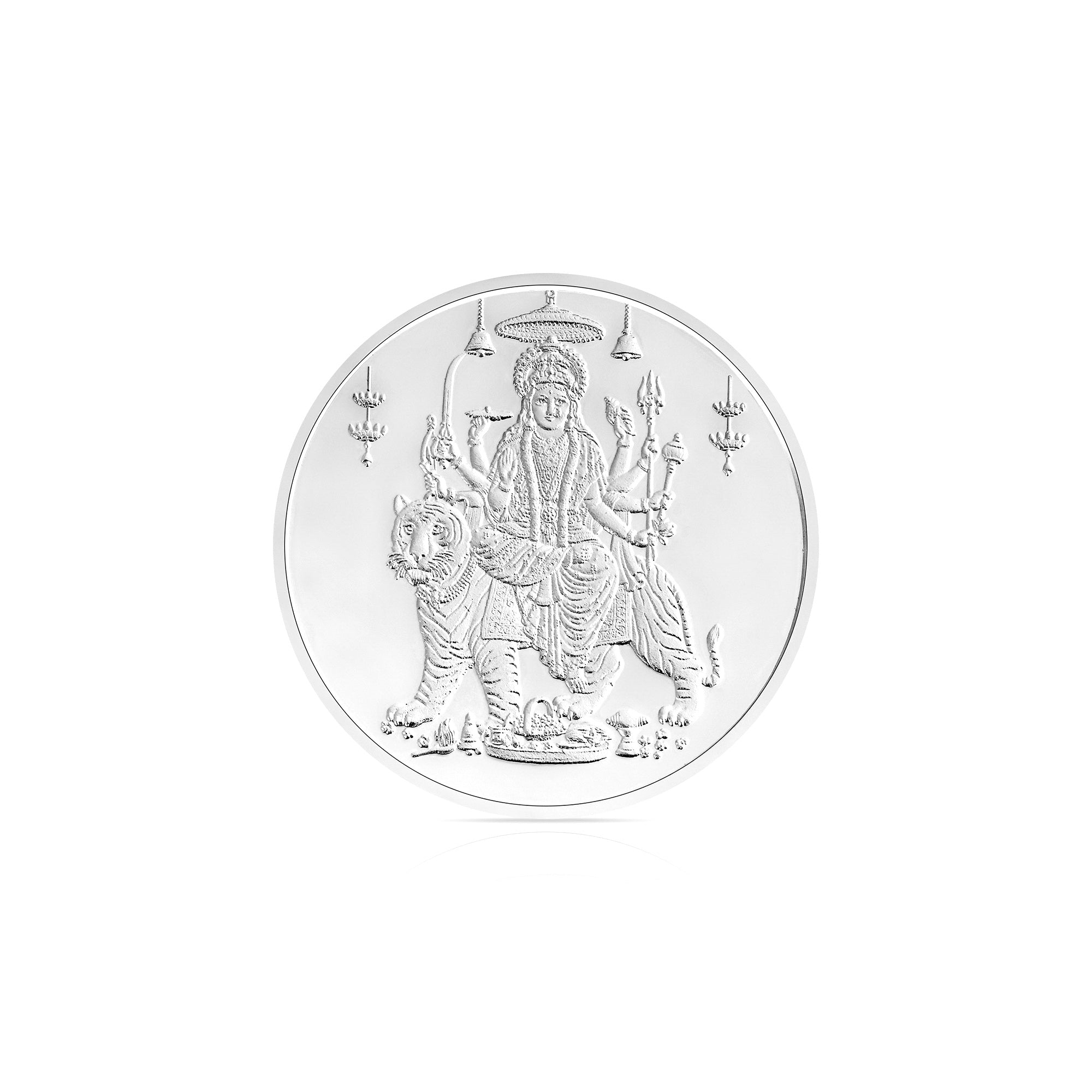 Pure 999 Silver 10g Durga Maa Coin