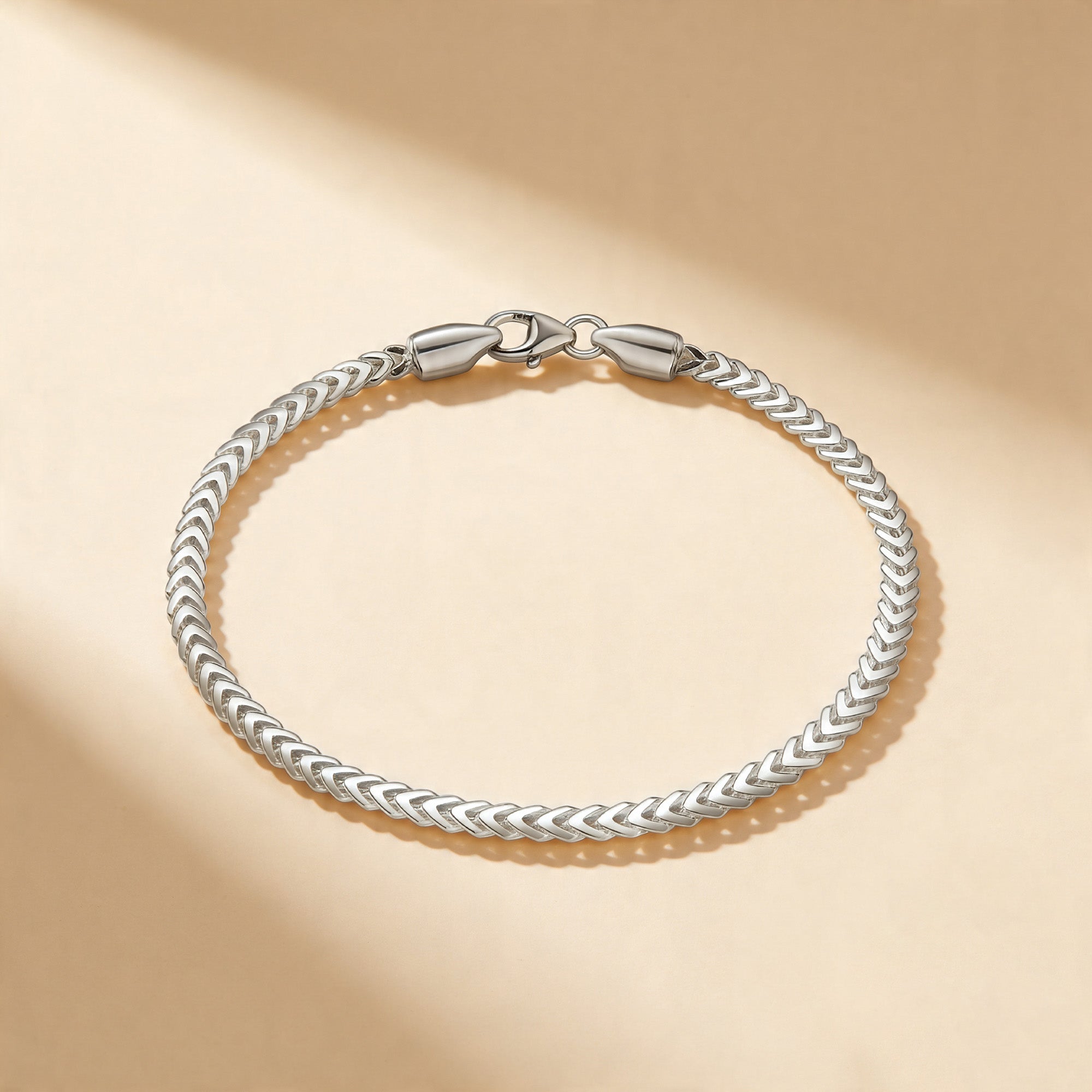 925 Silver Men's Link Chain Bracelet - Touch925 Silver Jewellery
