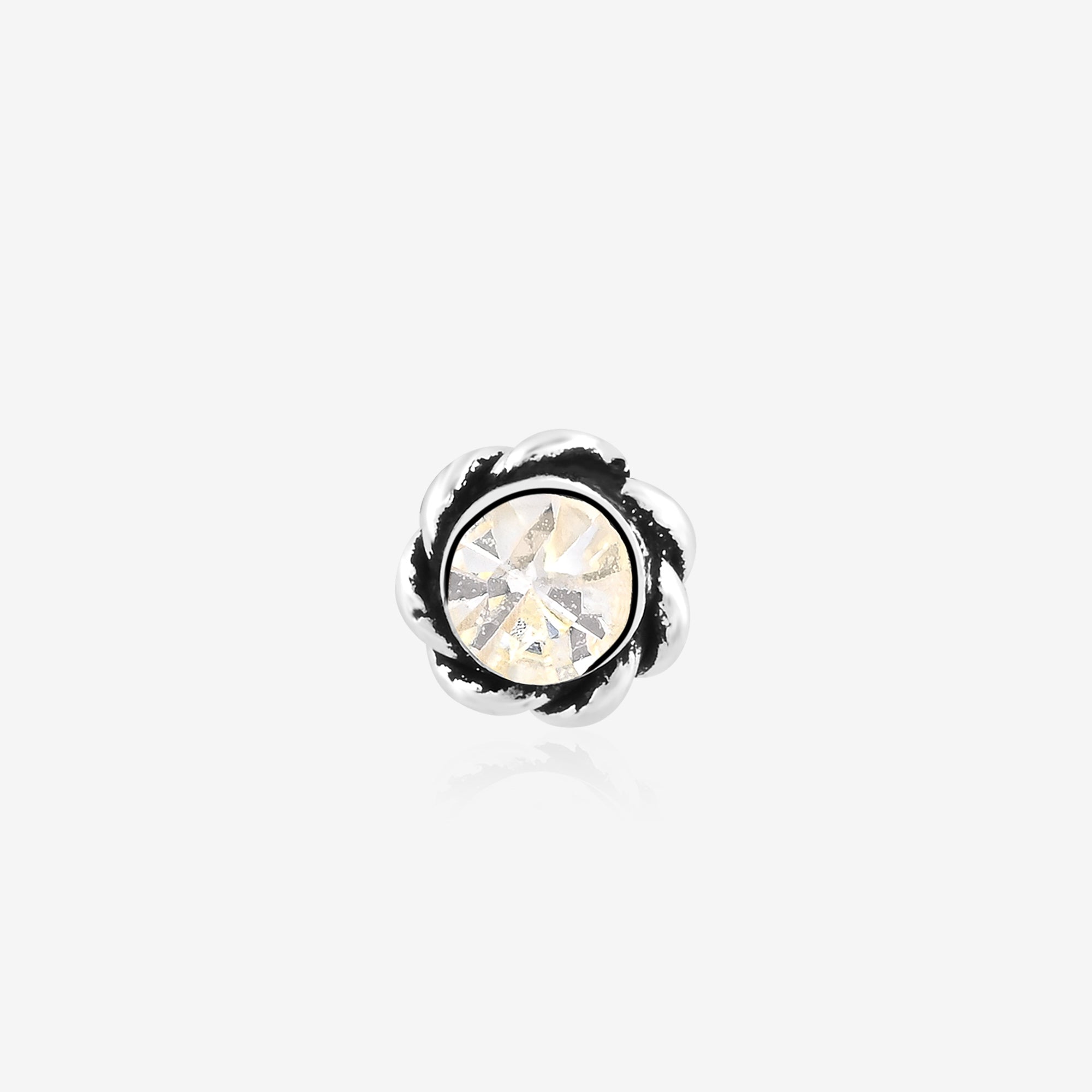 Braided Shine Nose Pin