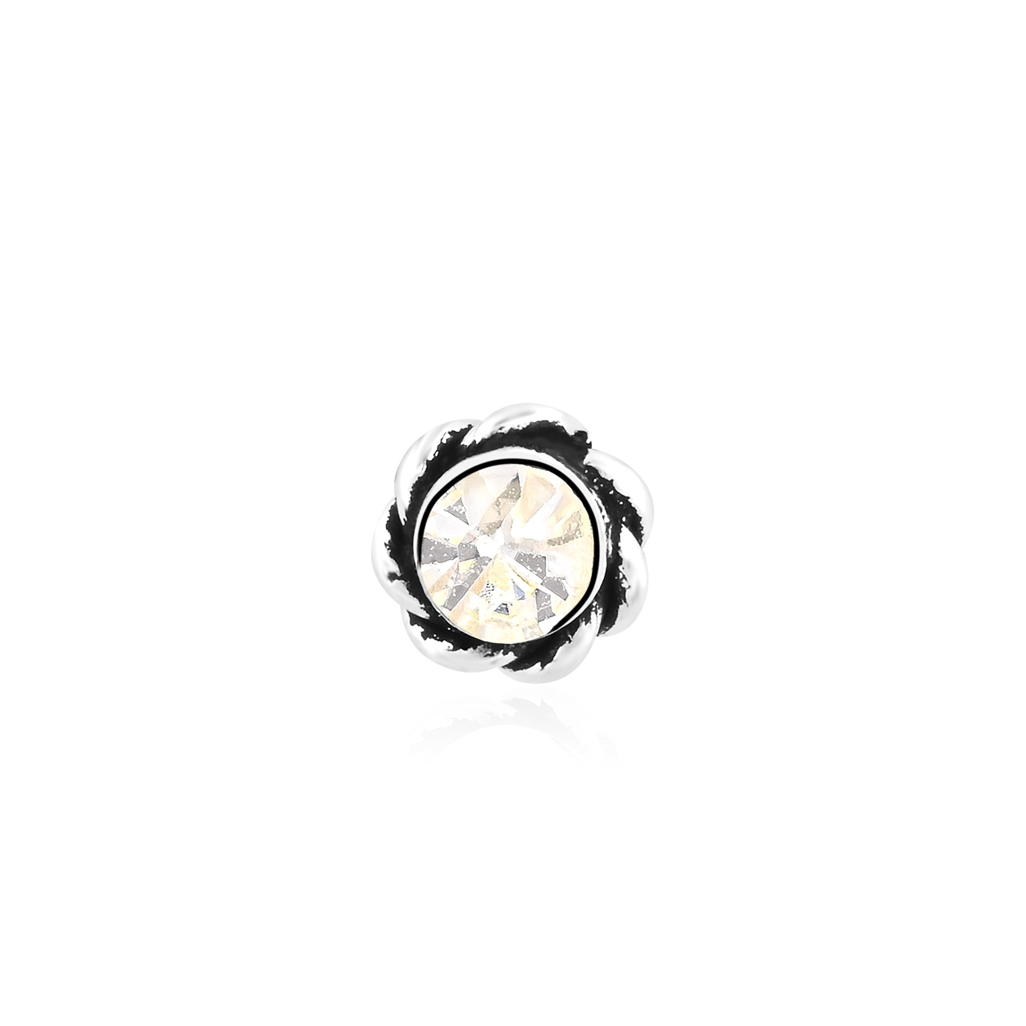 Braided Shine Nose Pin