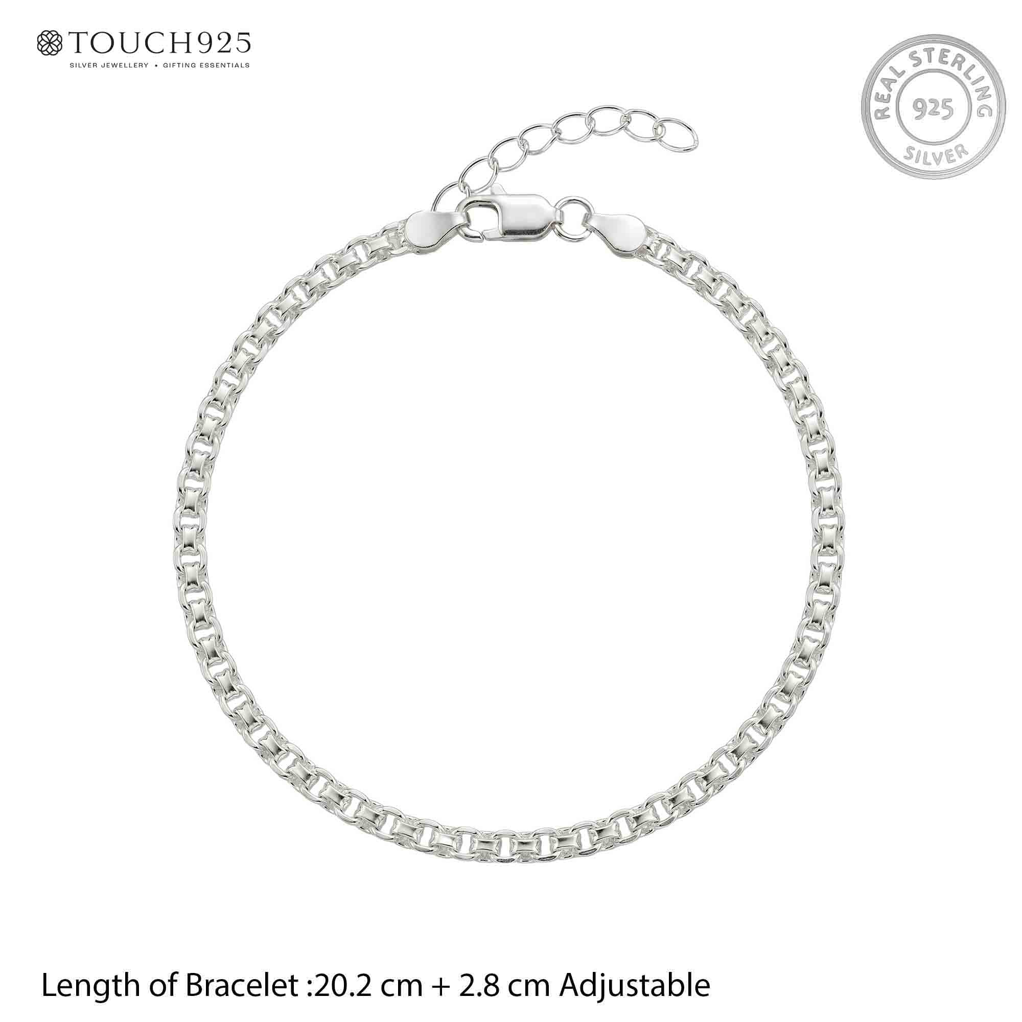 Silver Unbreakable Forever Rakhi