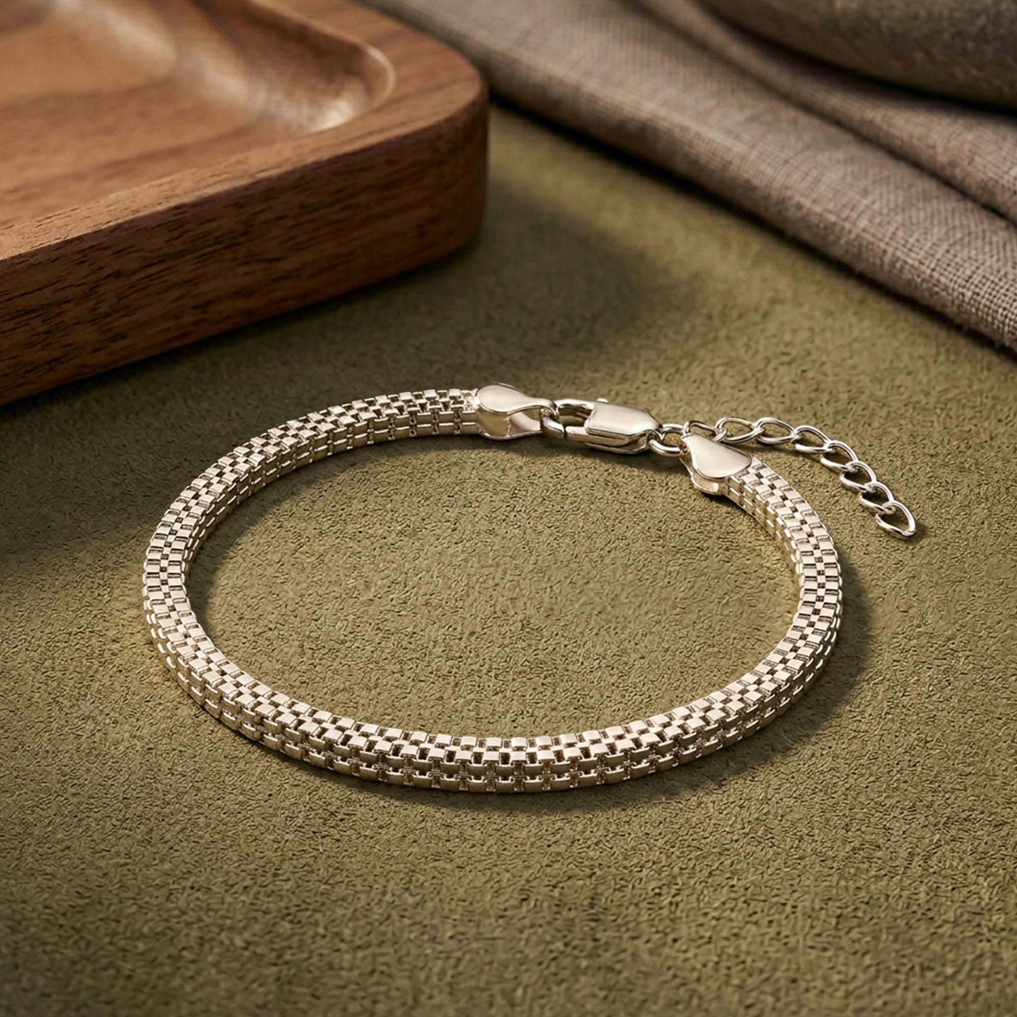 Classic Mesh Men's Bracelet