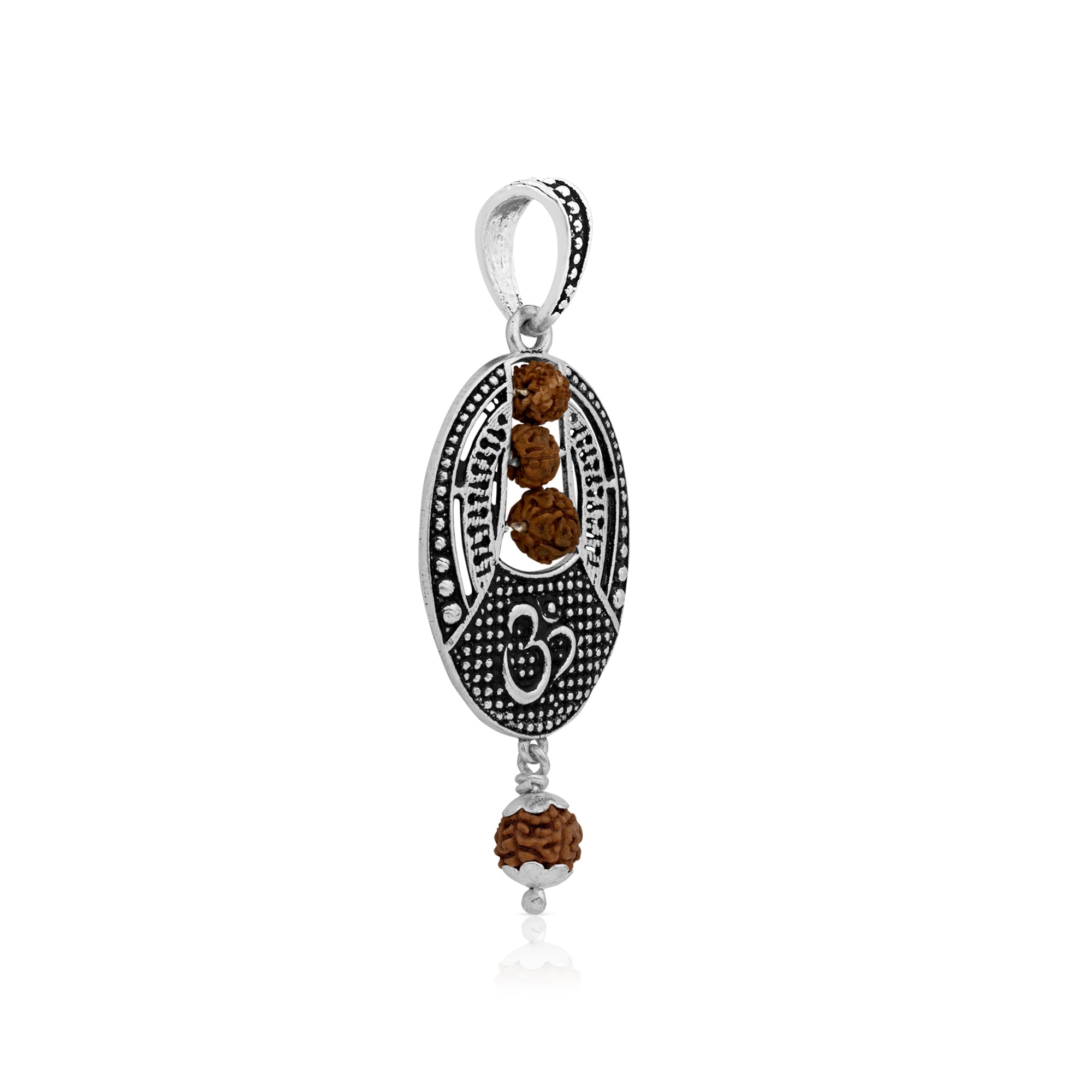 Om Rudraksha Men's Pendant