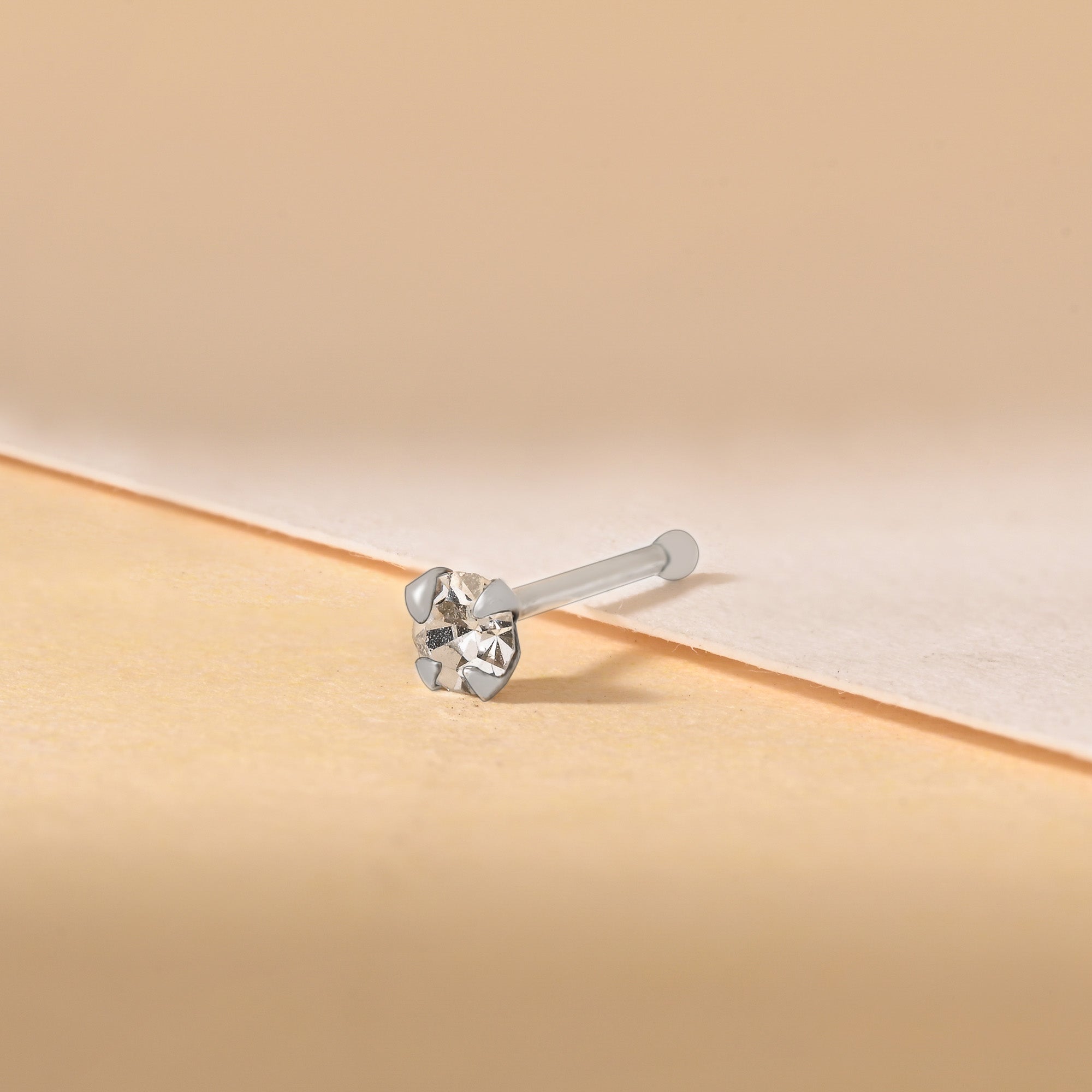 Classic CZ Nose Pin