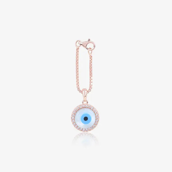 Circular Evil Eye Charm