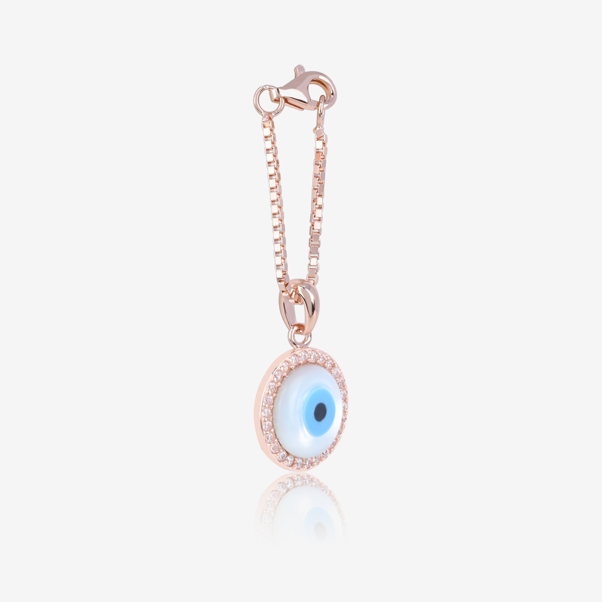 Circular Evil Eye Charm