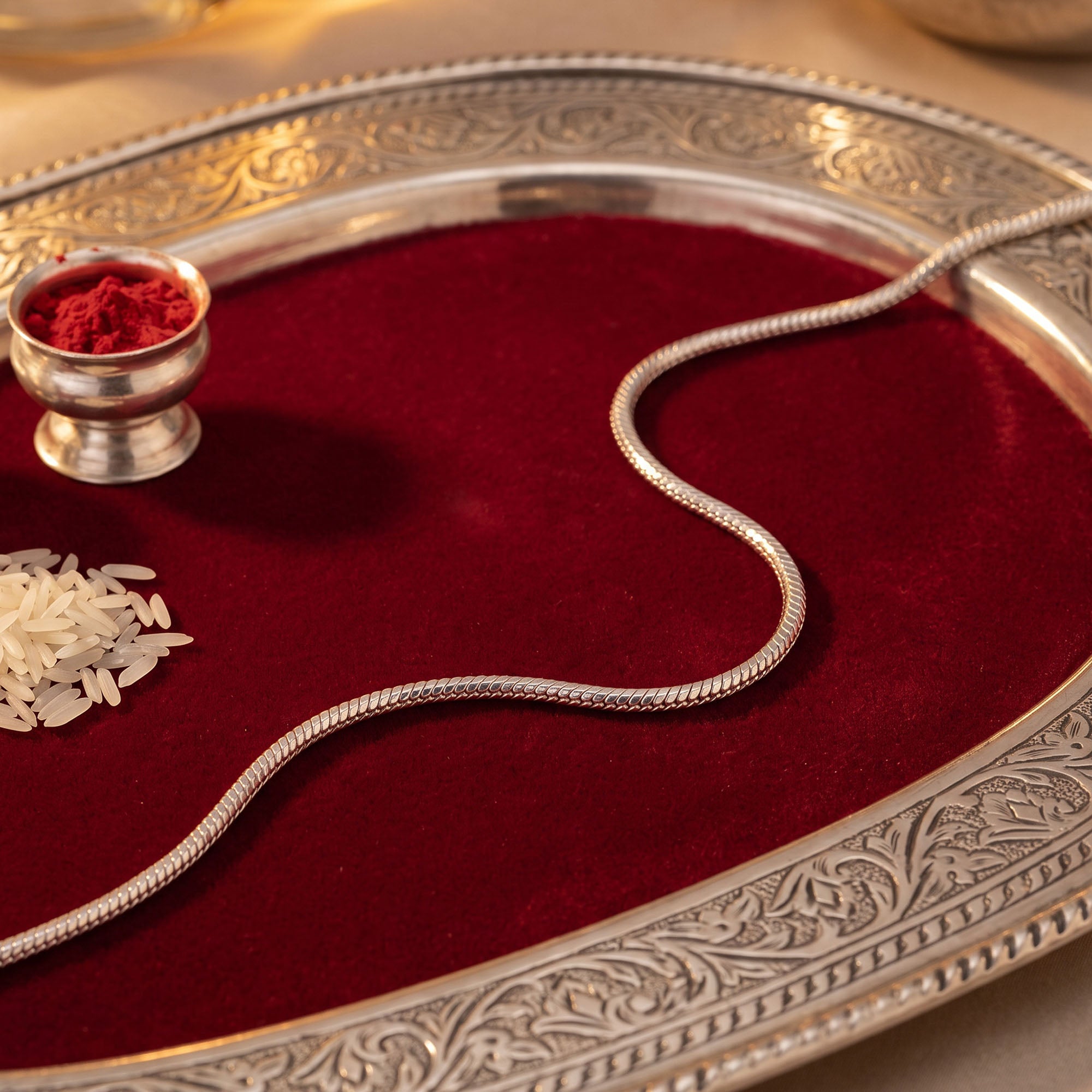 Silver Kavach Forever Rakhi