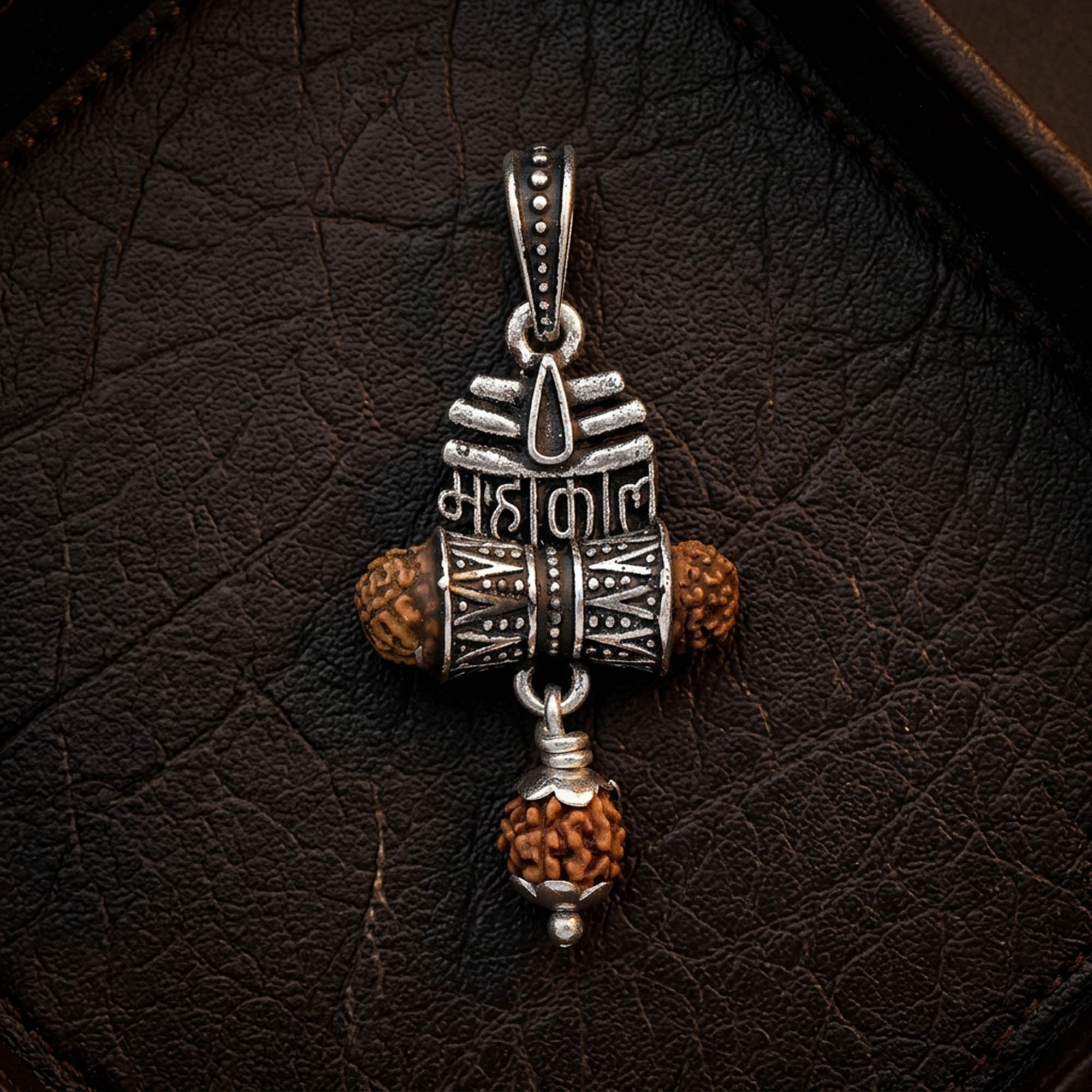 Mahakal Rudraksha Pendant
