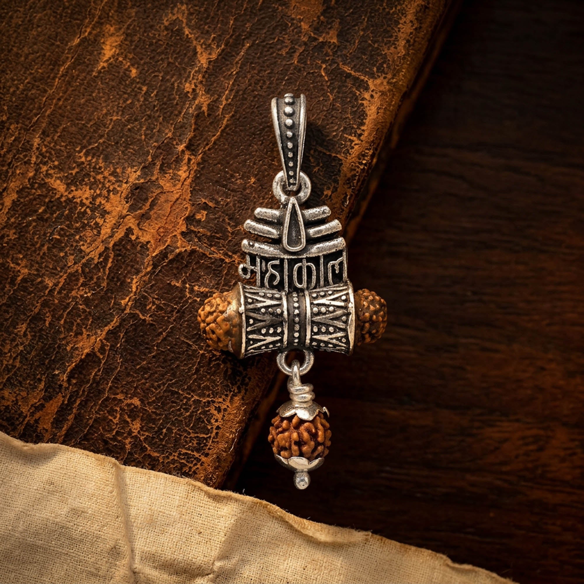 Mahakal Rudraksha Pendant