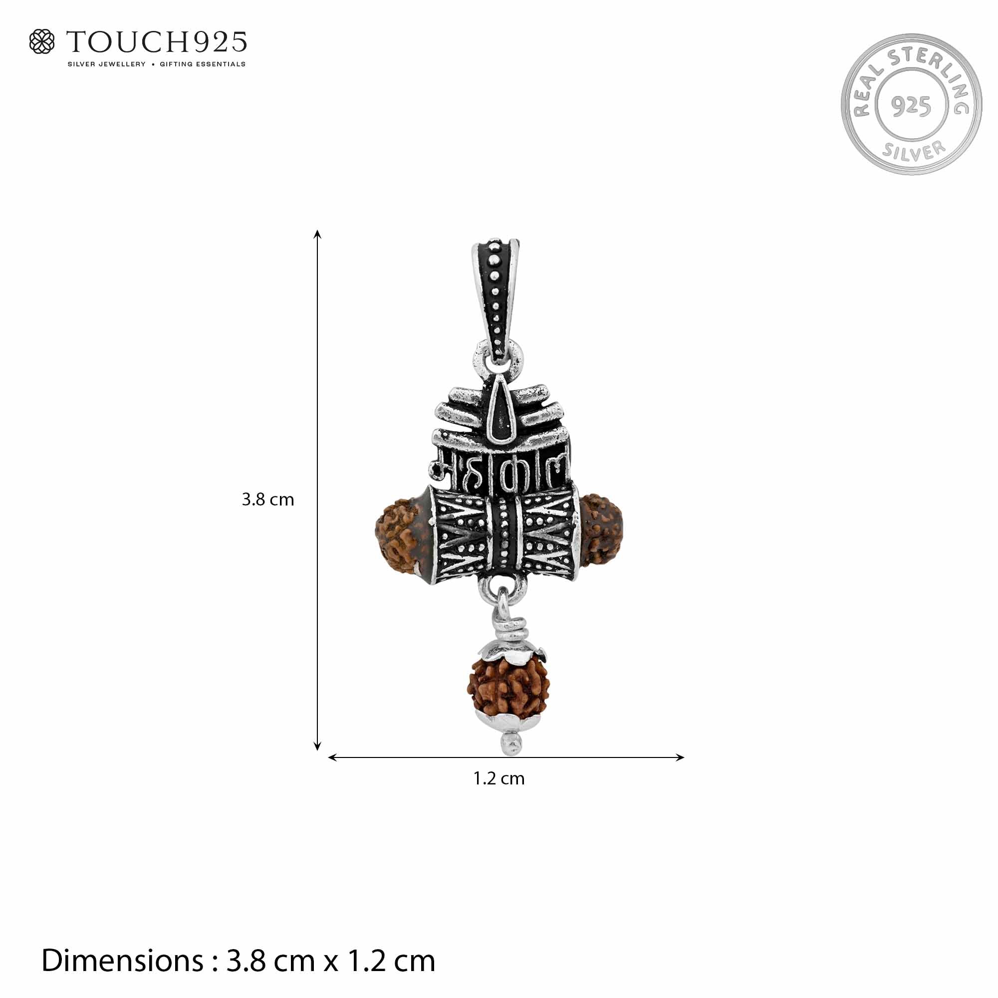 Mahakal Rudraksha Pendant