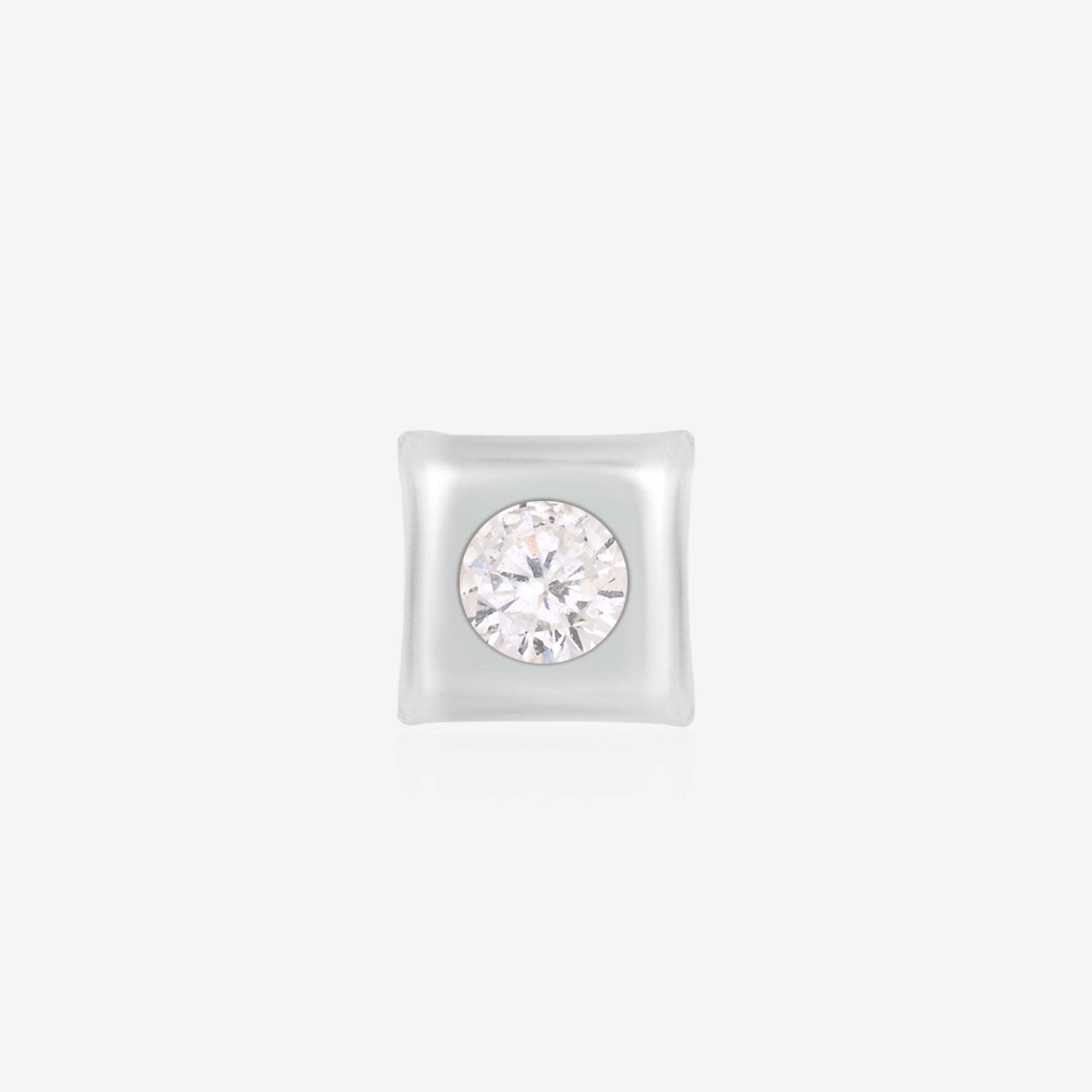 Square Dot Nose Pin