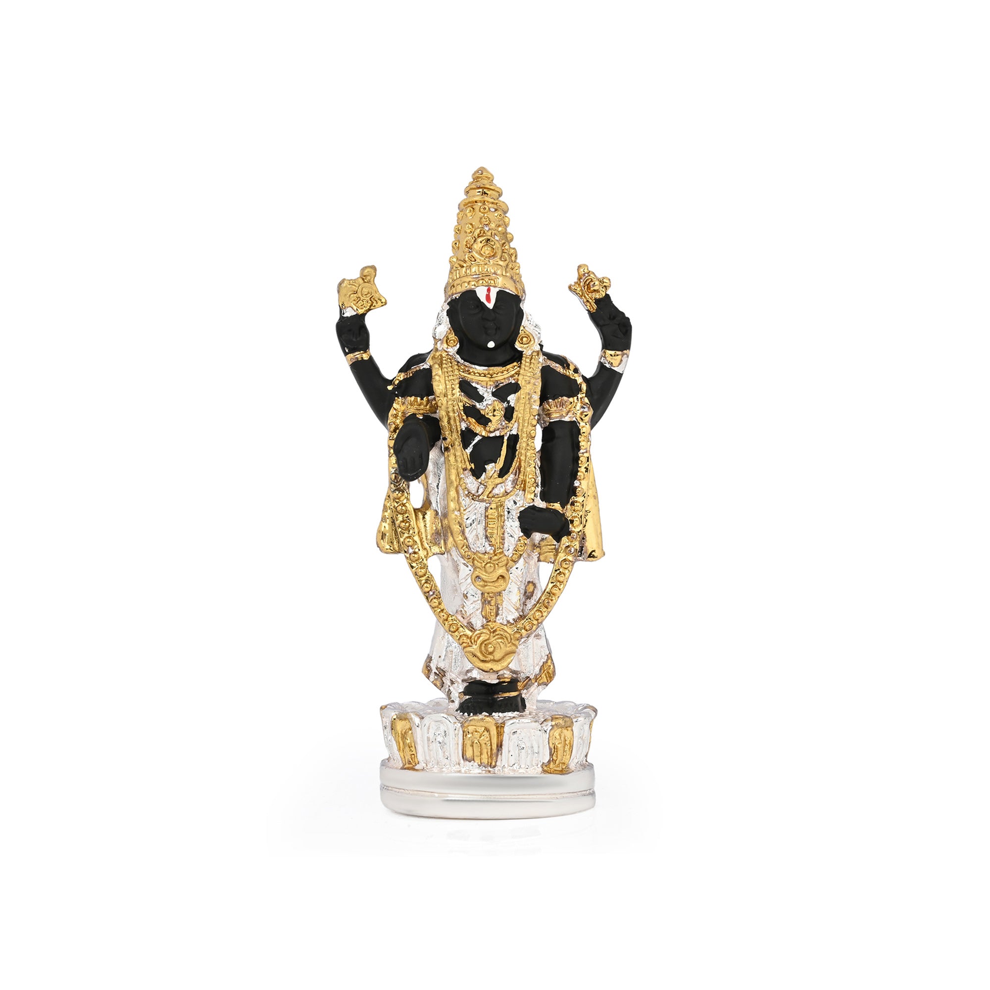 999 Silver Plated Balaji Idol