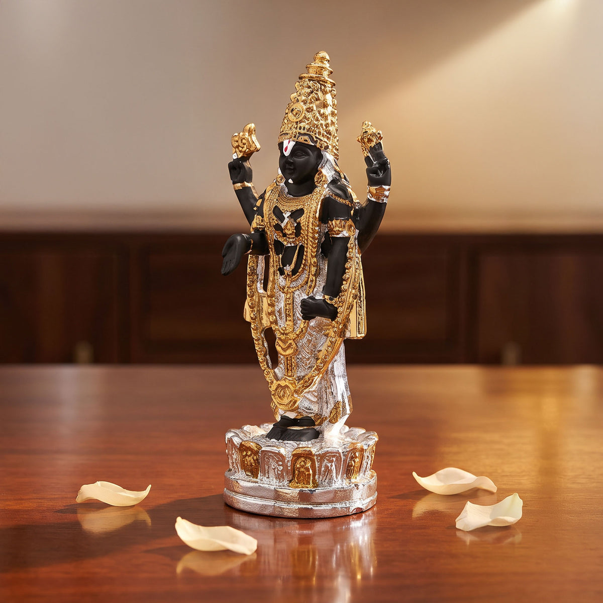 999 Silver Plated Balaji Idol