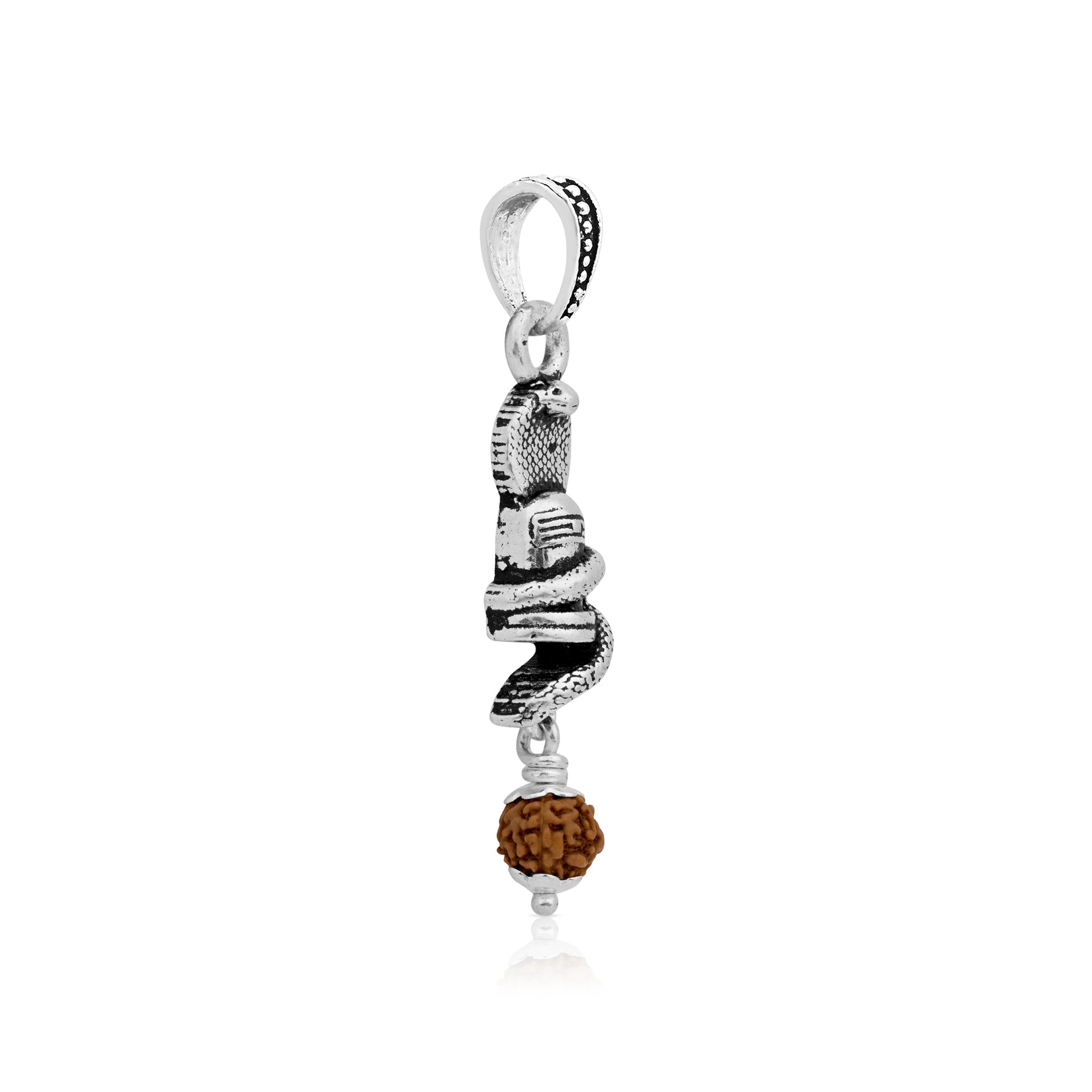 Shiva Lingam Snake Pendant