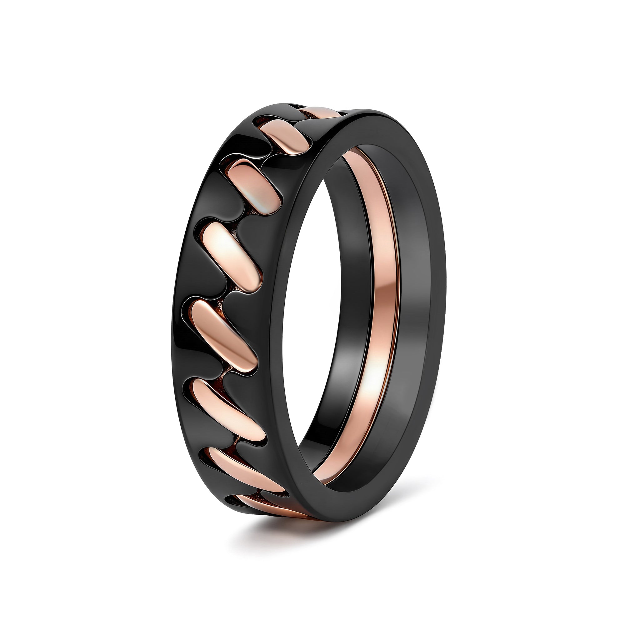 Interlock Fusion Onyx Ring