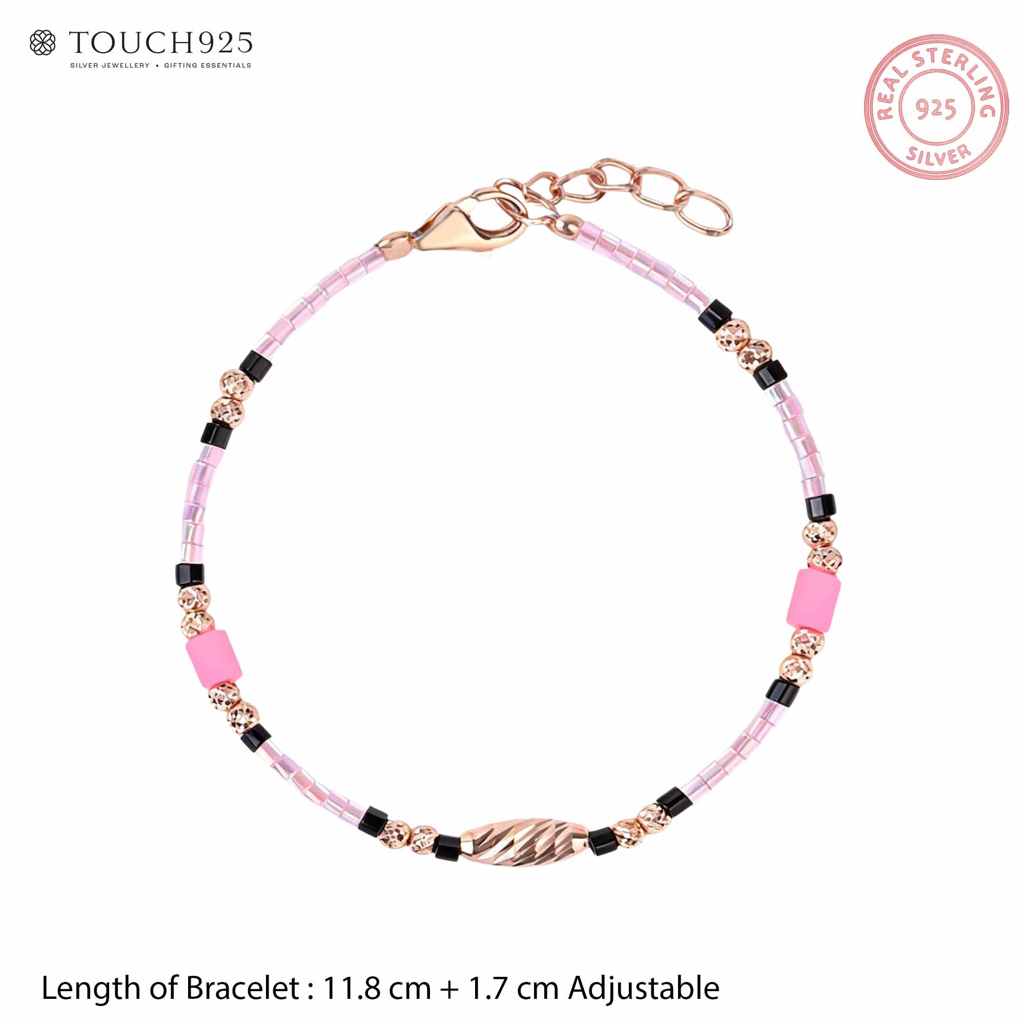 Candy Mix Rose Gold Kids Anklet