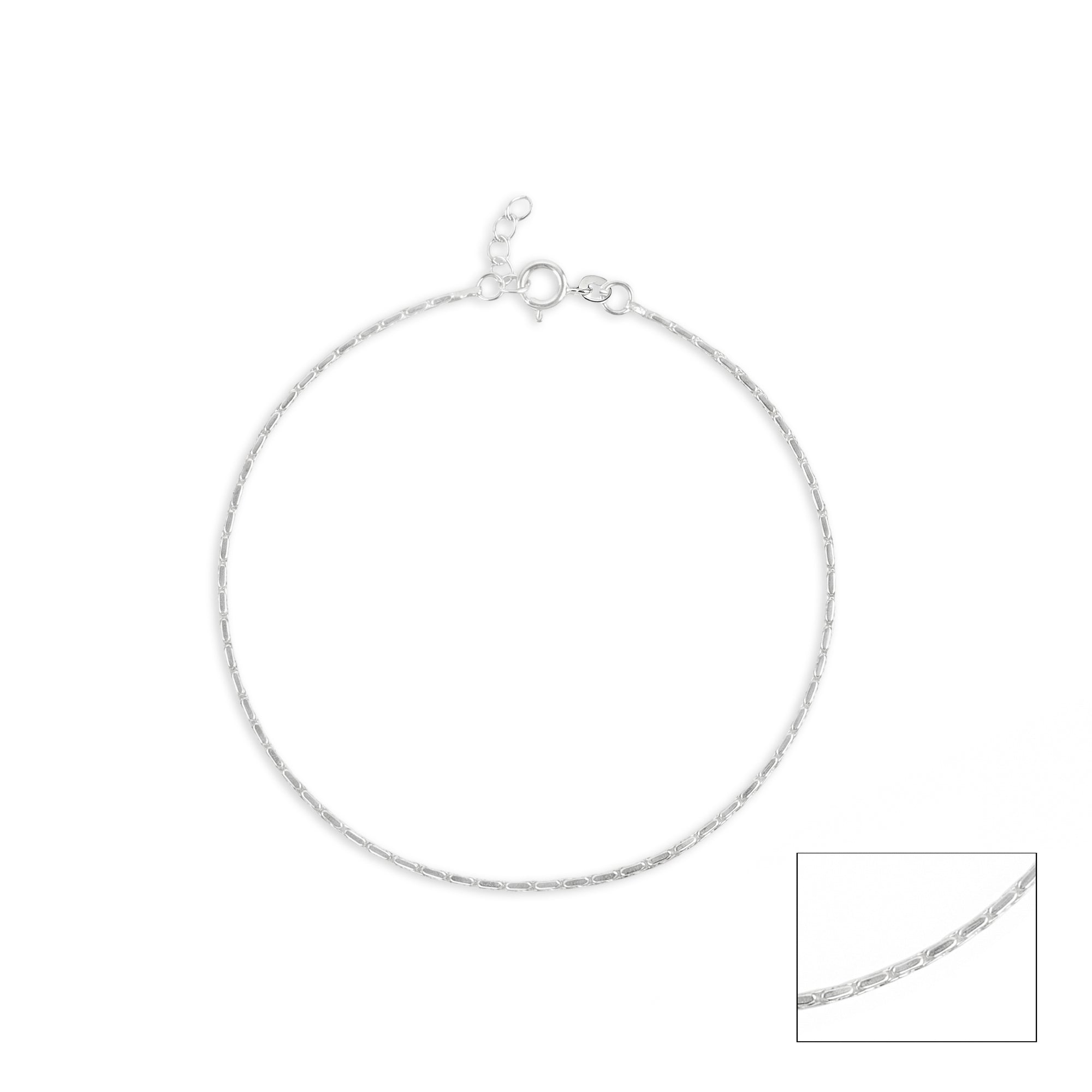 Dainty Curb Link Anklet