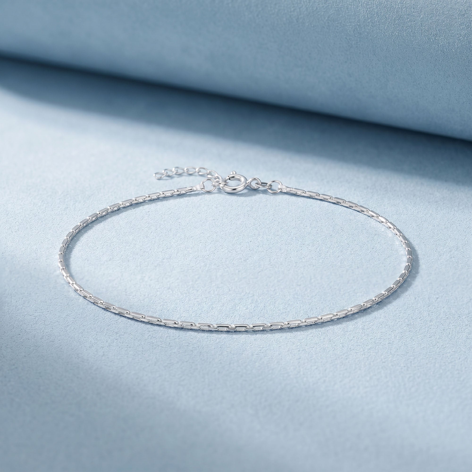Dainty Curb Link Anklet