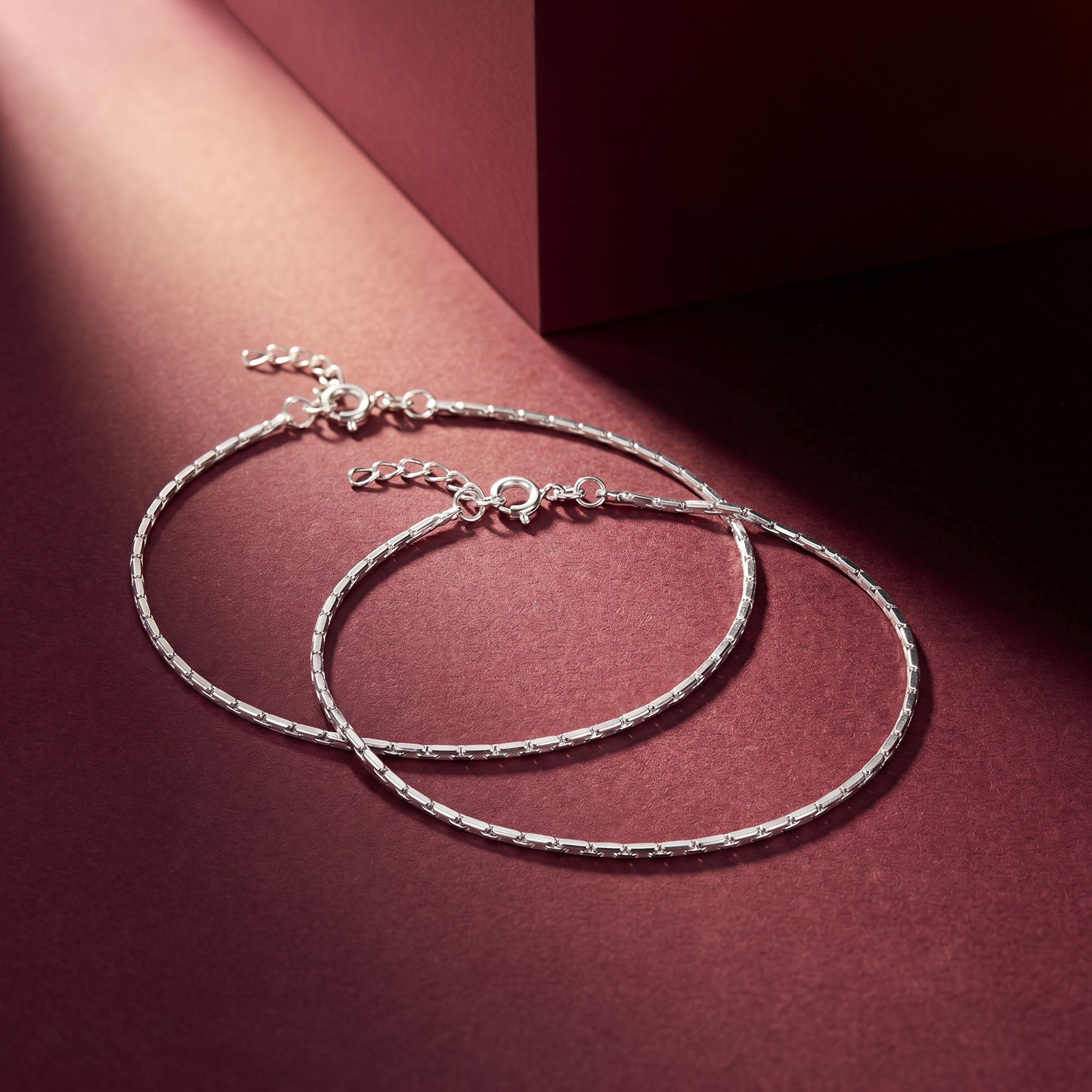 Dainty Curb Link Anklet