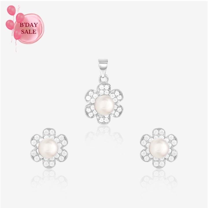 Blooming Beauty Pendant set - Touch925
