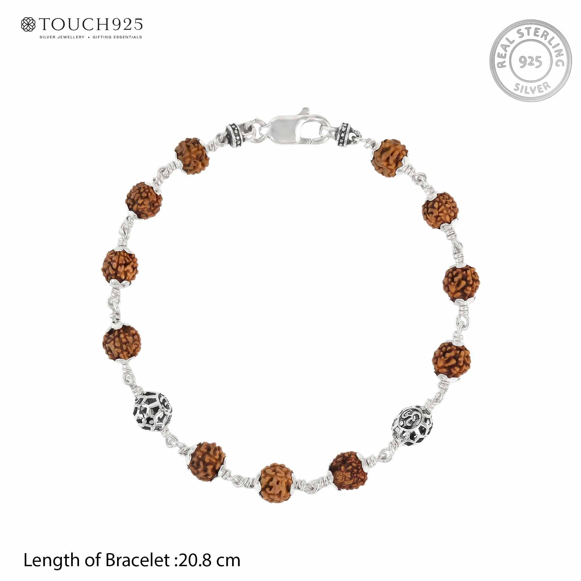 Chandi Rudraksha Rakhi