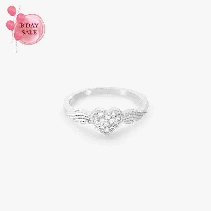 Angelic Embrace Rose Gold Ring - Touch925