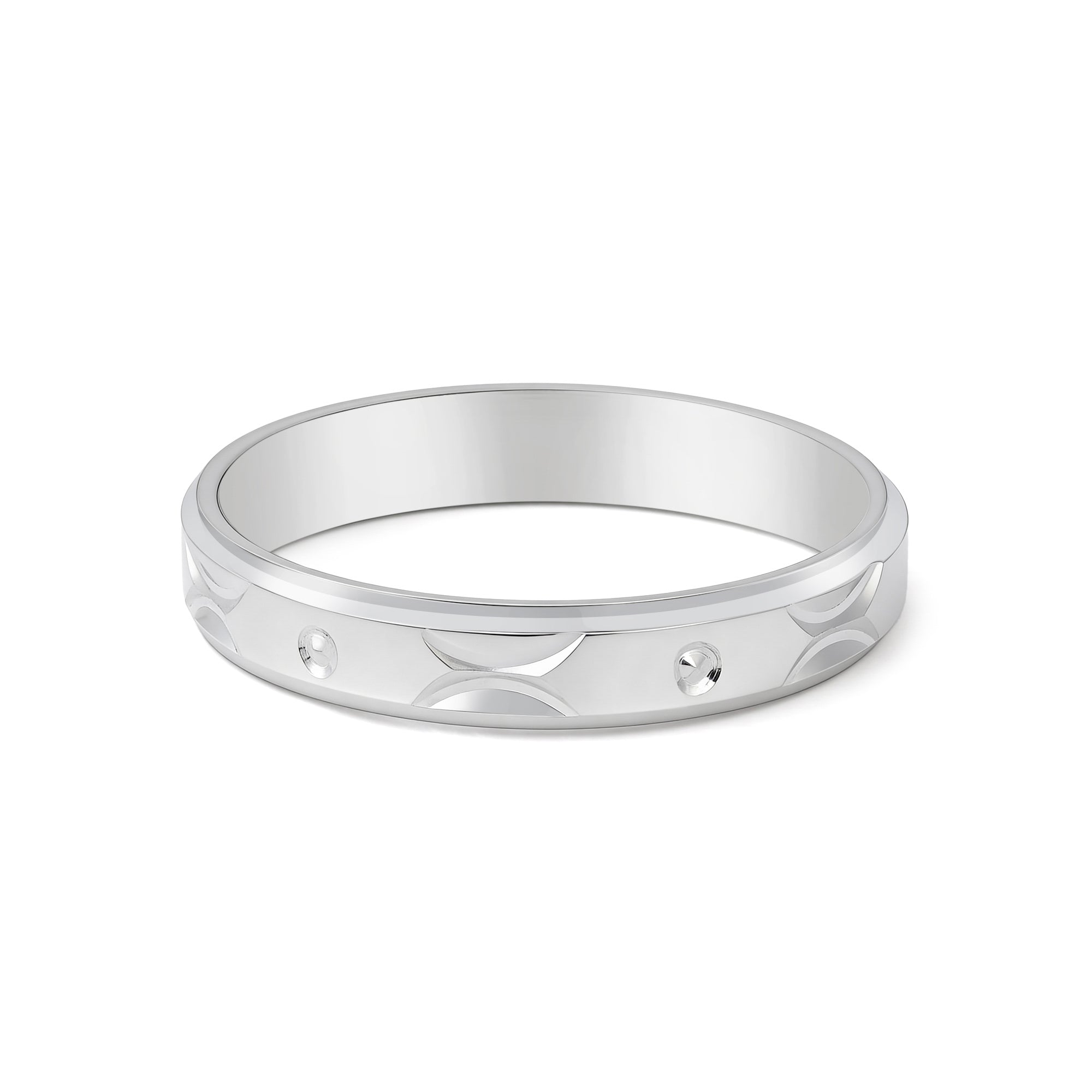 Hourglass Carved Ring