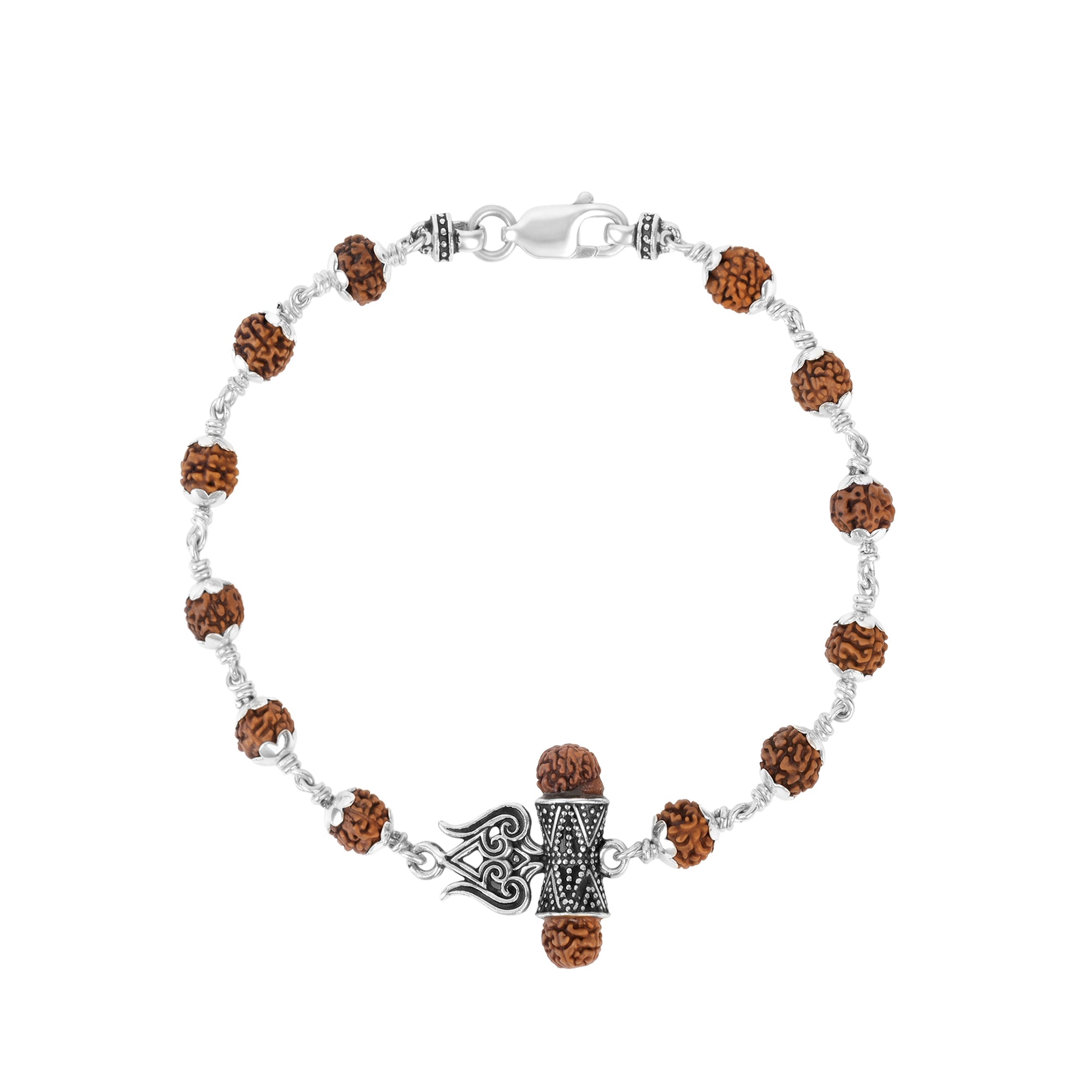 Chandi Trishul Rudraksha Rakhi