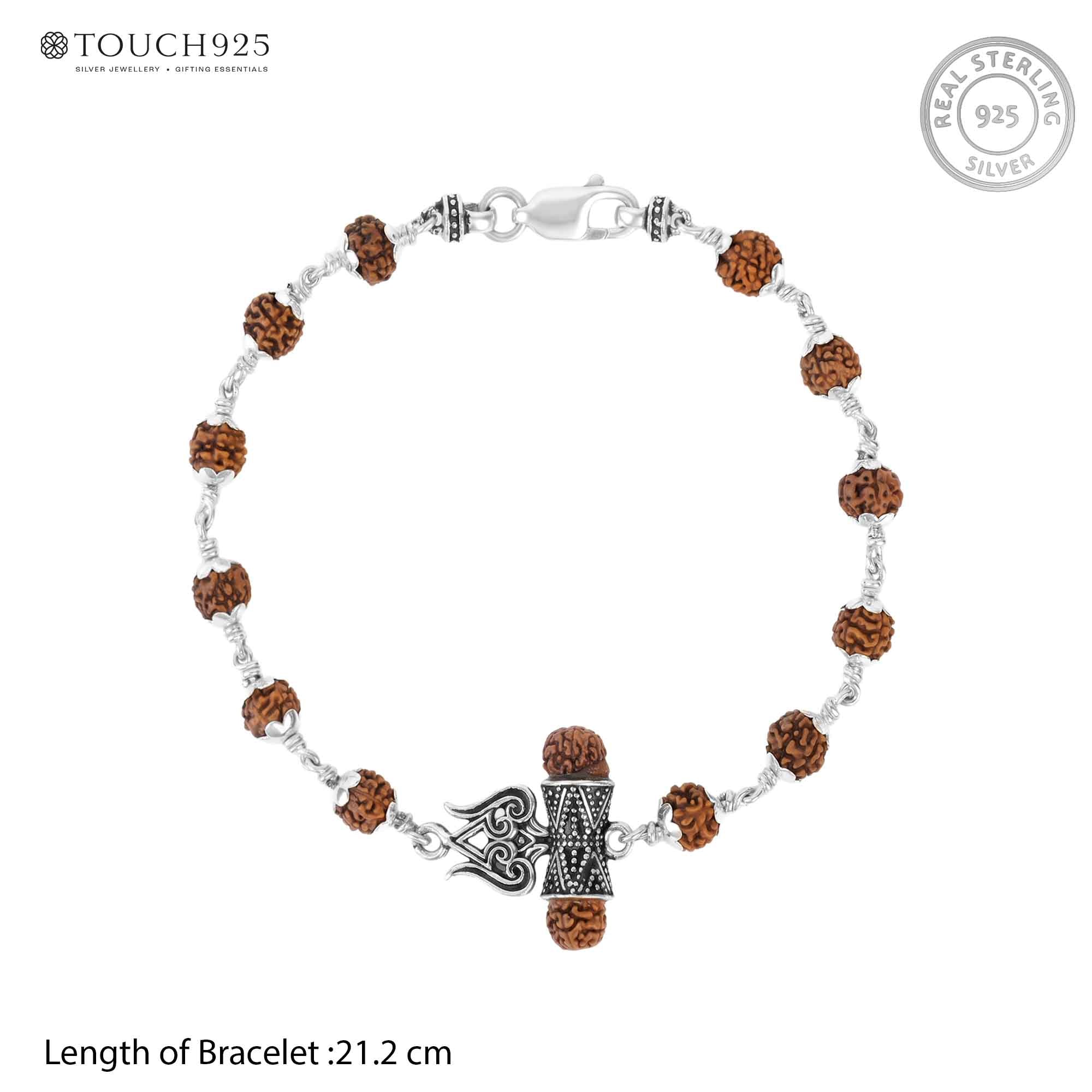 Trishul Rudraksha Bracelet